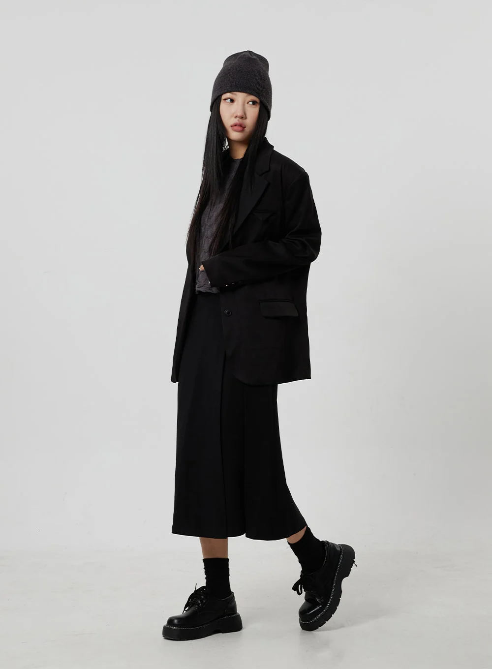 Oversized Basic Jacket CF306 - Image 10