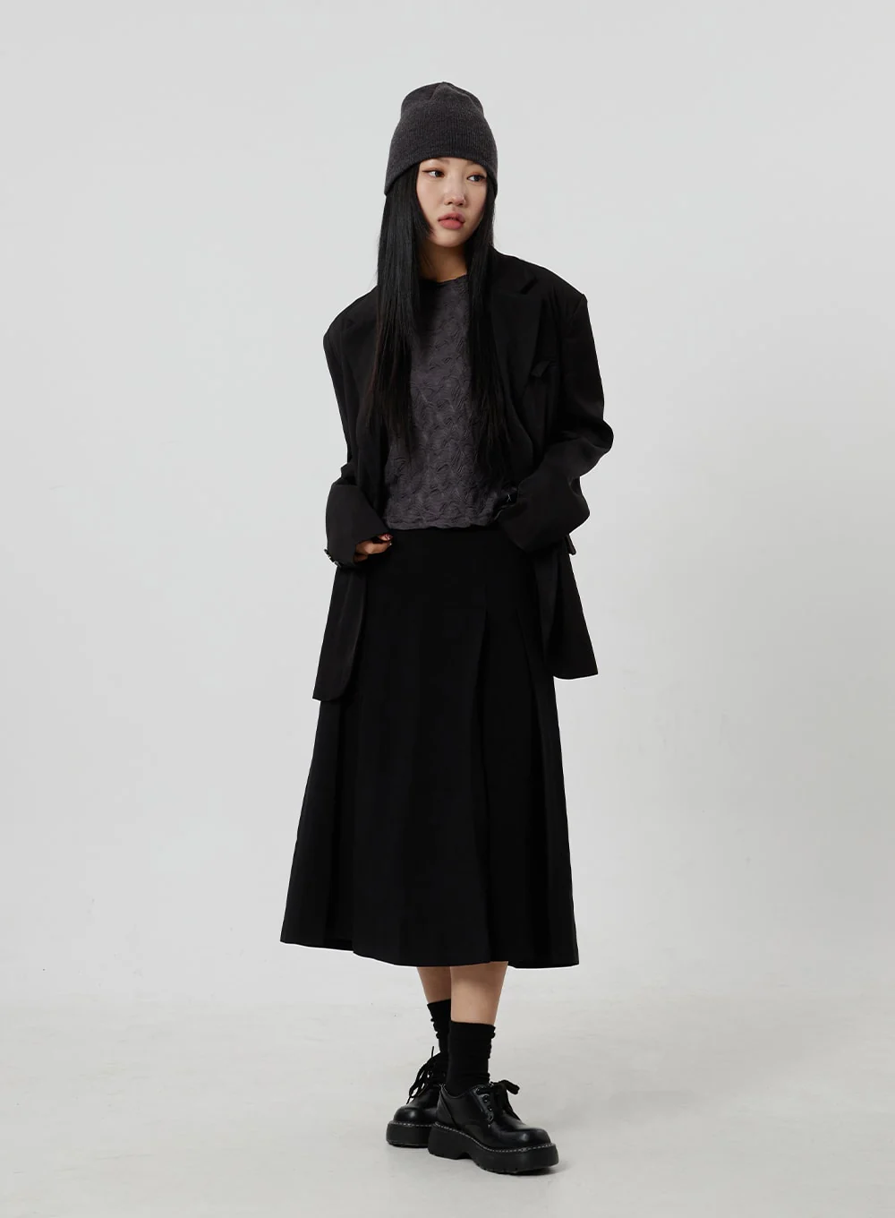 Oversized Basic Jacket CF306 - Image 4