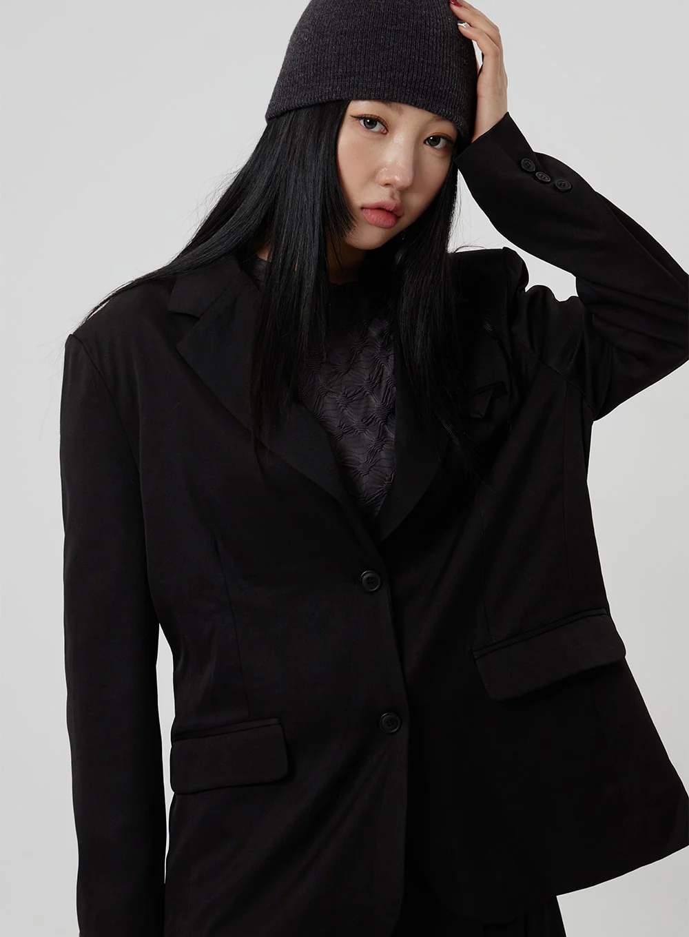 Oversized Basic Jacket CF306 - Image 5