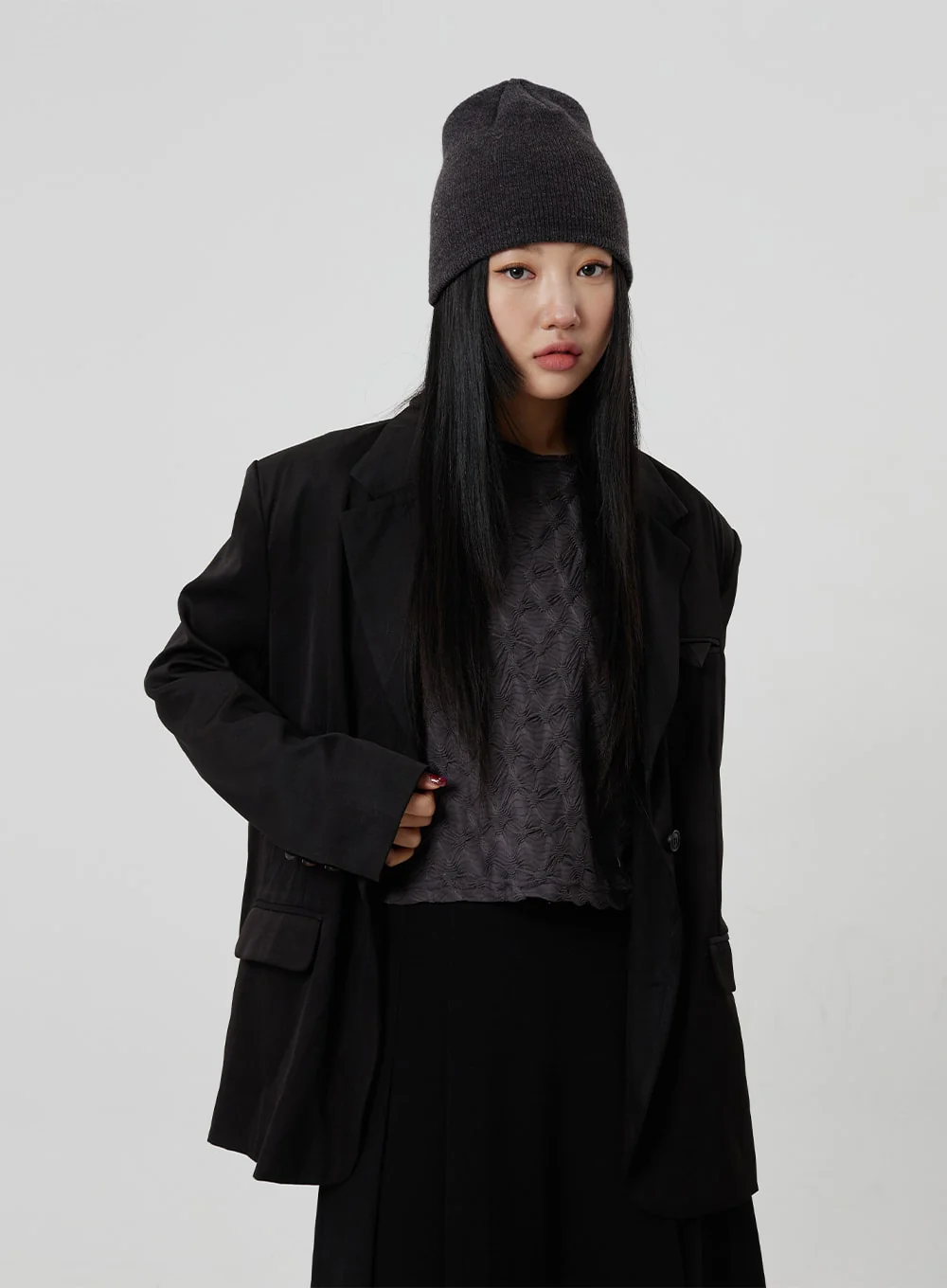 Oversized Basic Jacket CF306 - Image 9