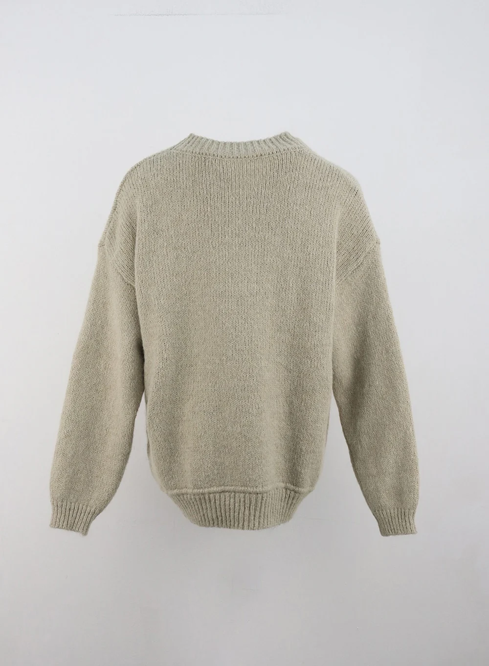 Oversized Crew Neck Knit Sweater ON327 - Image 8