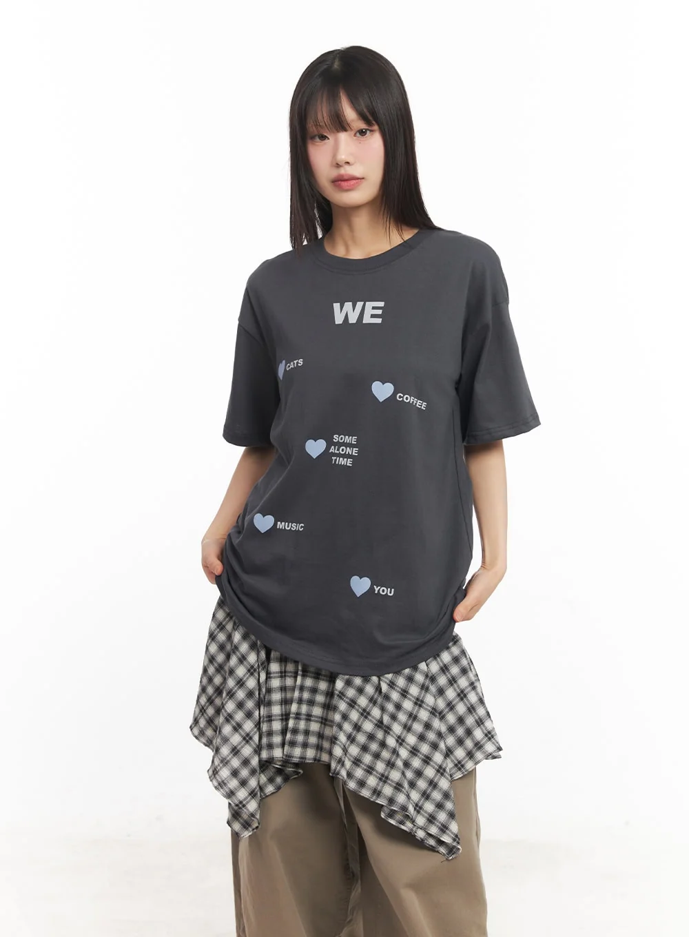 Oversized Graphic T-Shirt CA523 - Image 13