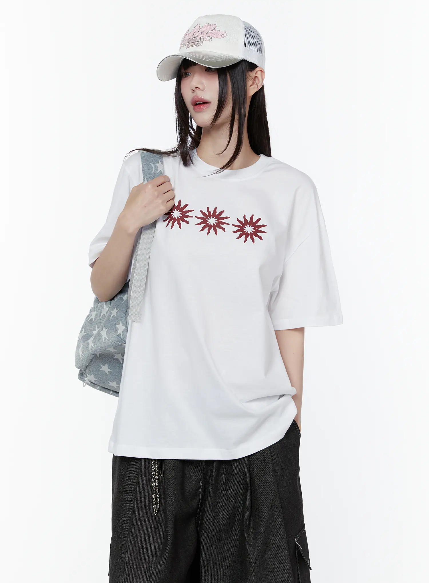Oversized Graphic Tee CU505