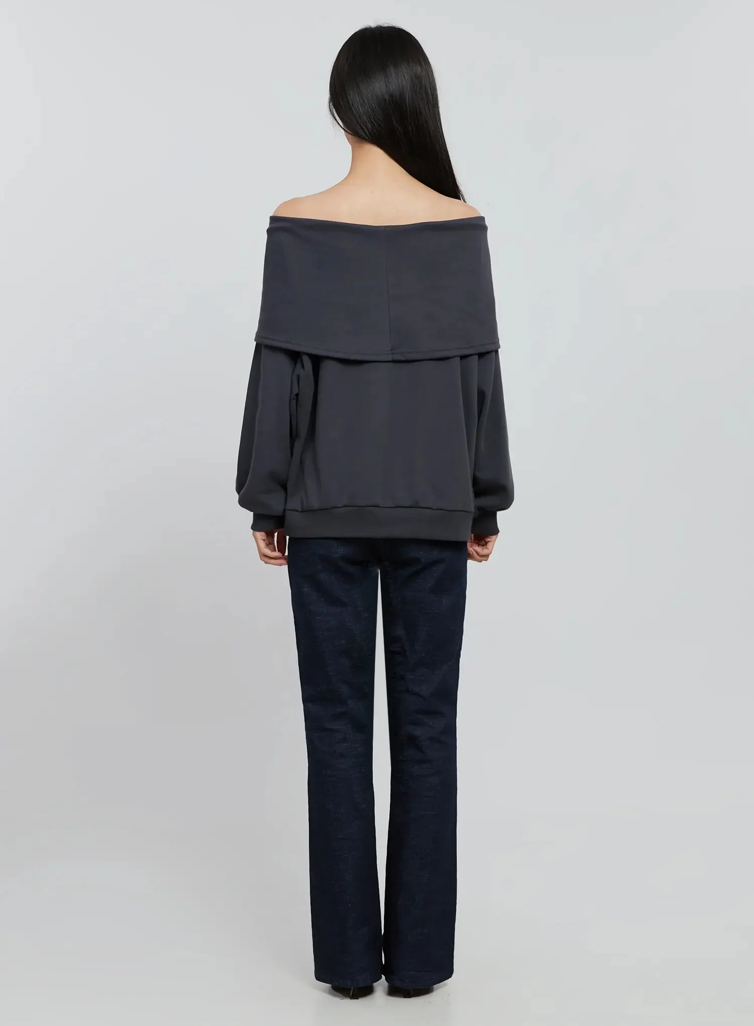 Oversized Off-Shoulder Sweater IN507 - Image 22