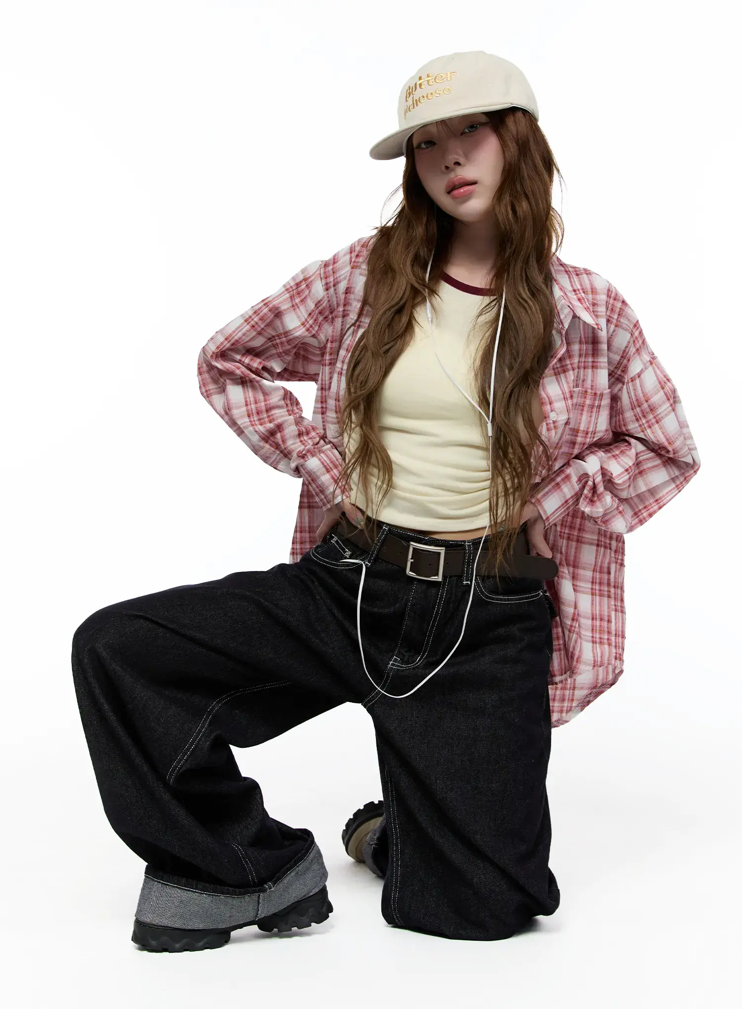 Oversized Summer Patterned Flannel CA521