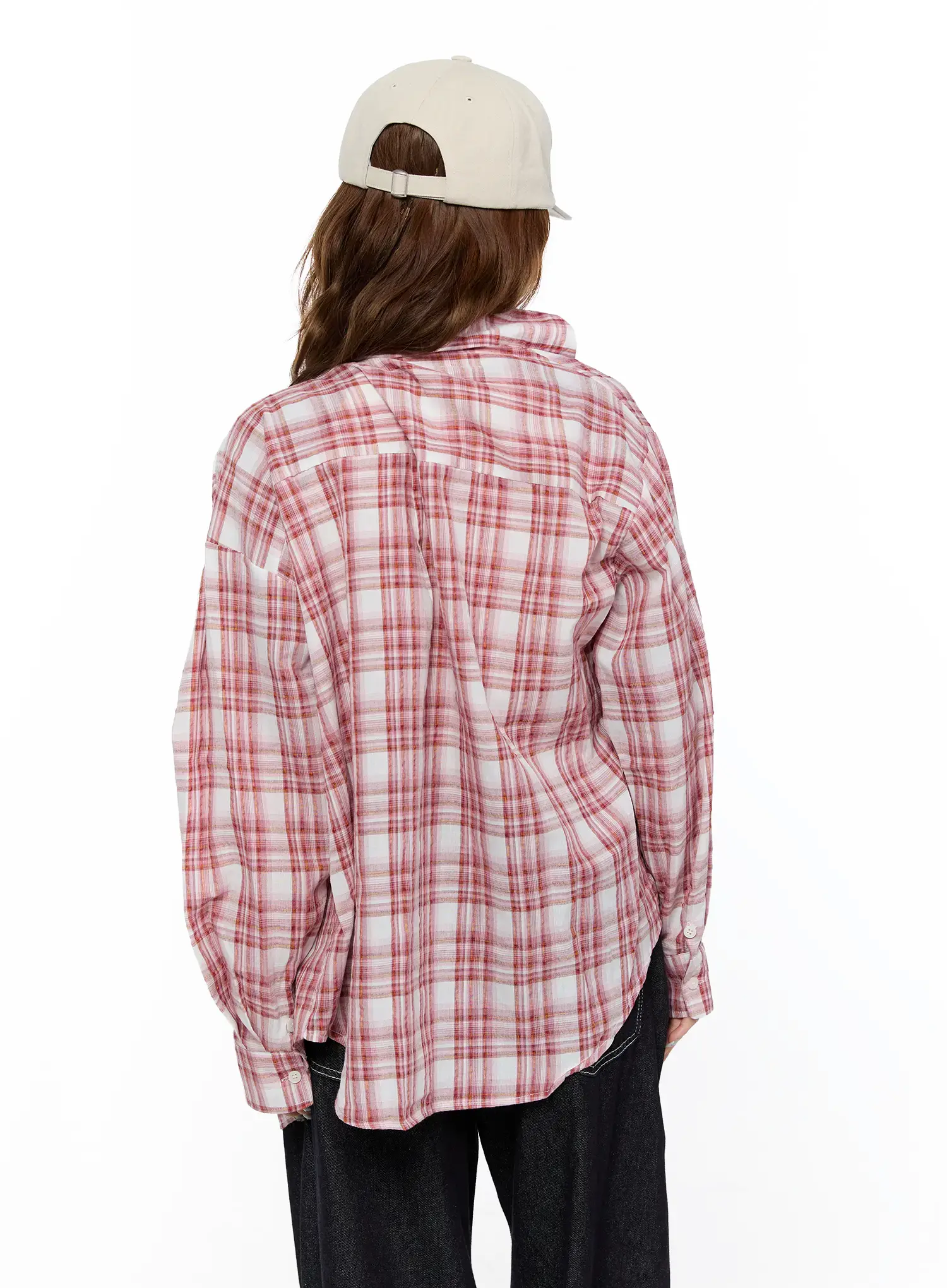 Oversized Summer Patterned Flannel CA521 - Image 5