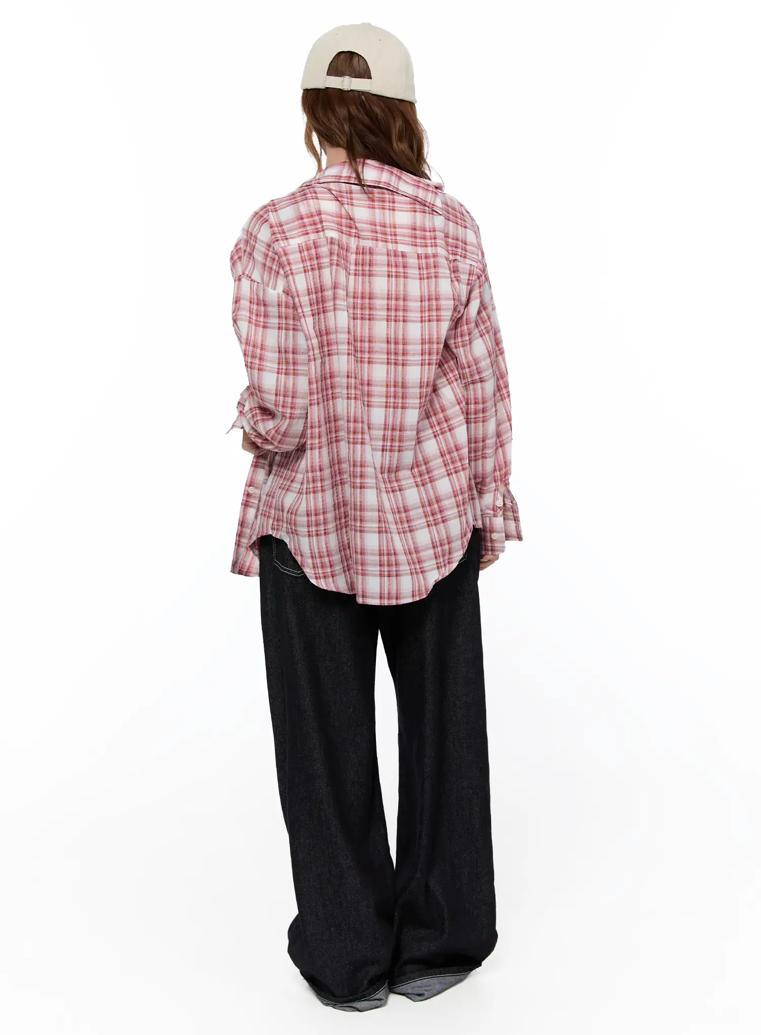Oversized Summer Patterned Flannel CA521 - Image 6