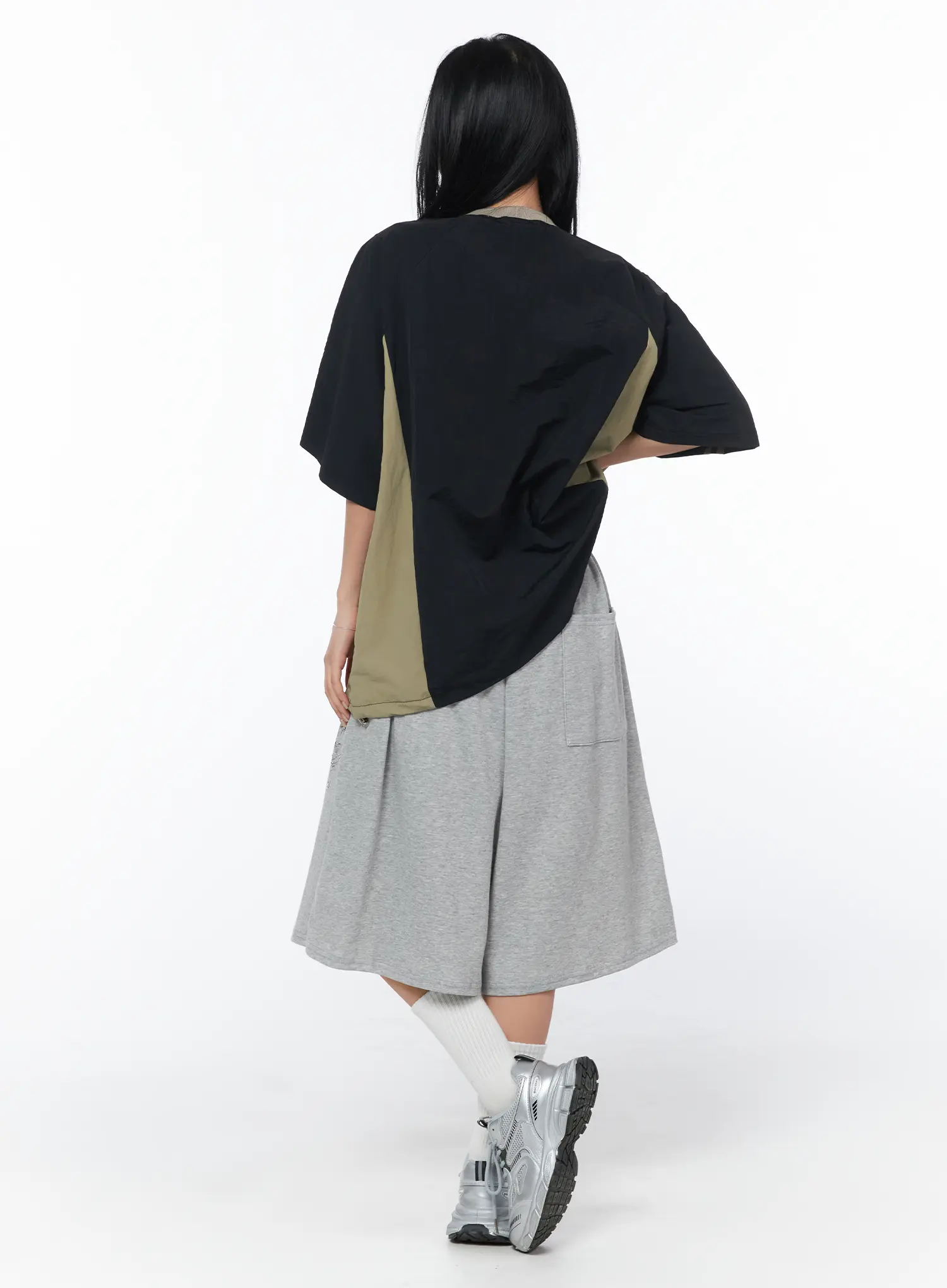 Oversized Track T-Shirt CY513 - Image 5