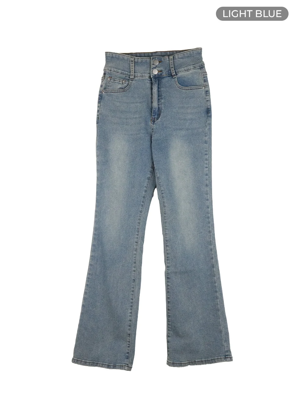 Pamela Belt Bootcut Jeans OG407 - Image 8