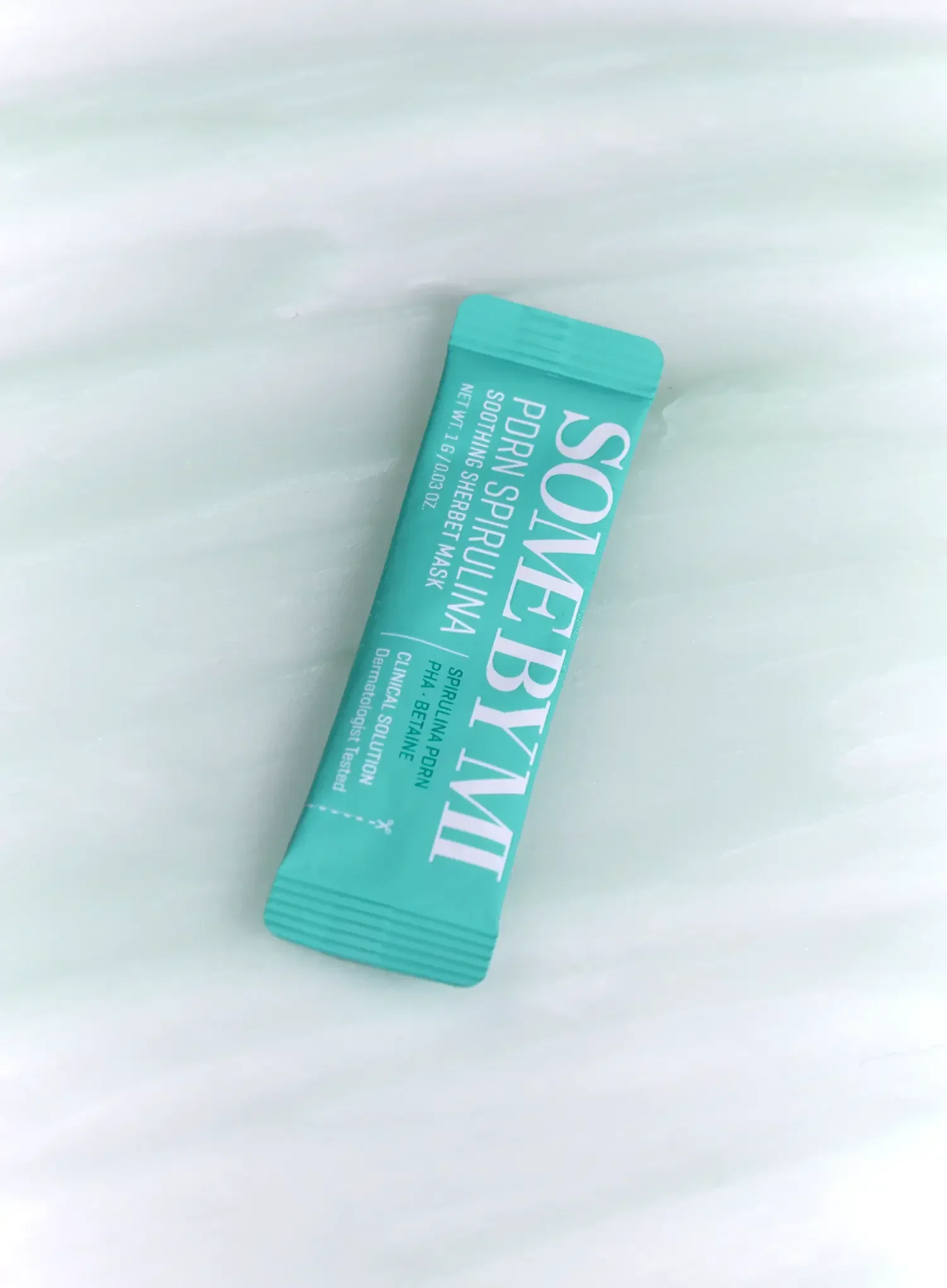 PDRN Spirulina Soothing Sherbet Mask (10ea) - Image 2
