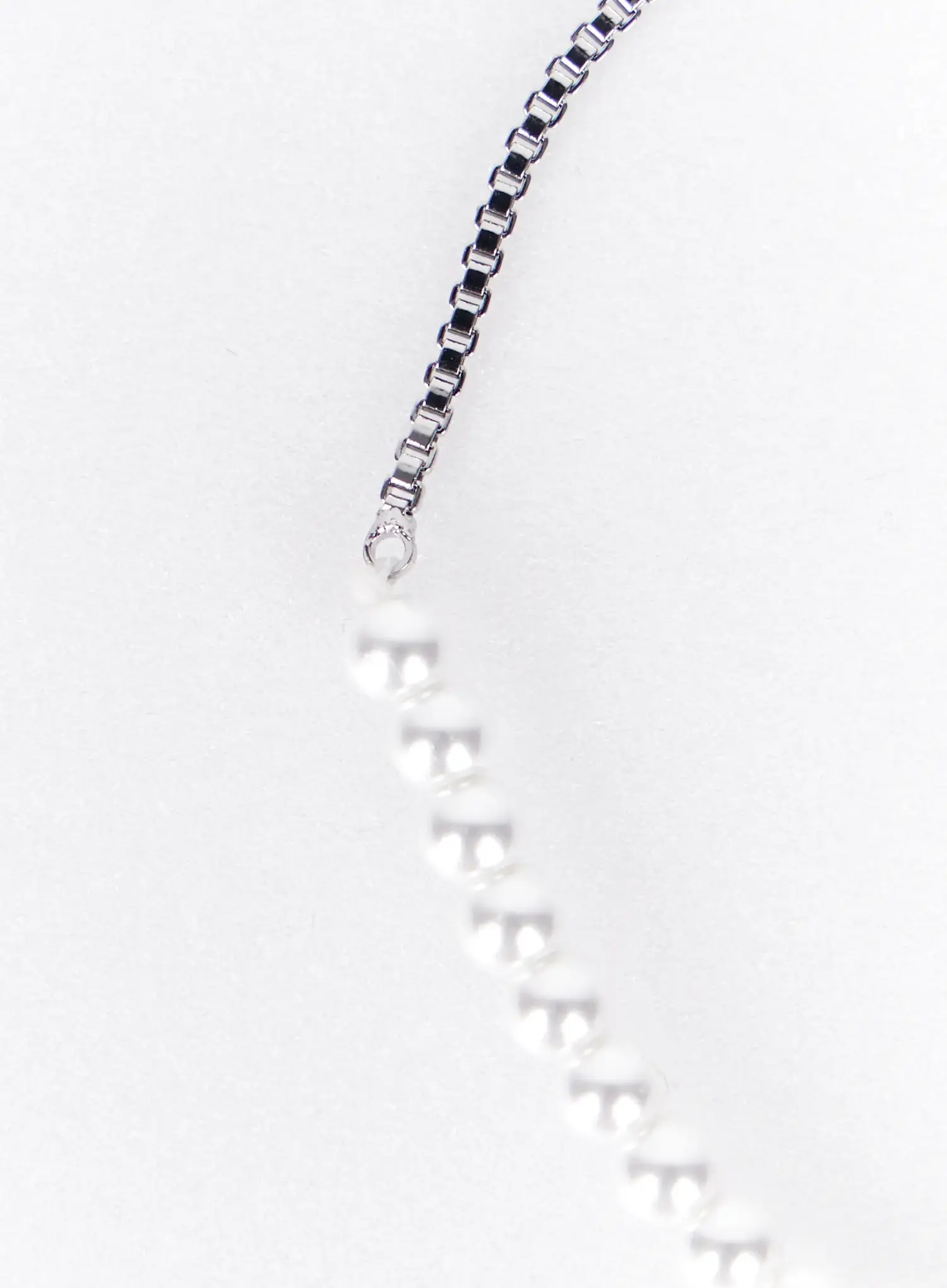Pearl Cross Charm Bracelet IY520 - Image 7