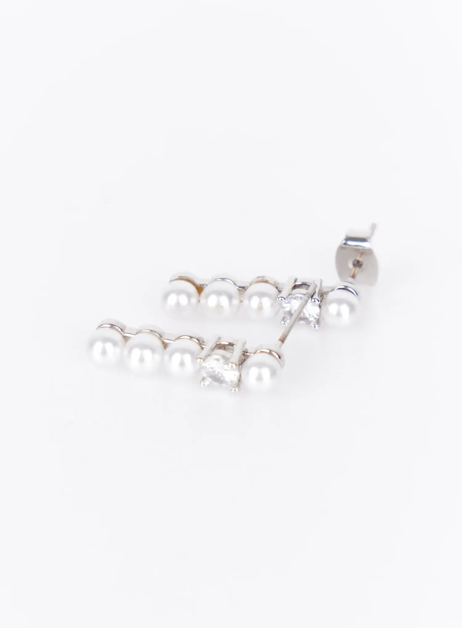 Pearl Drop Earrings IY520 - Image 3
