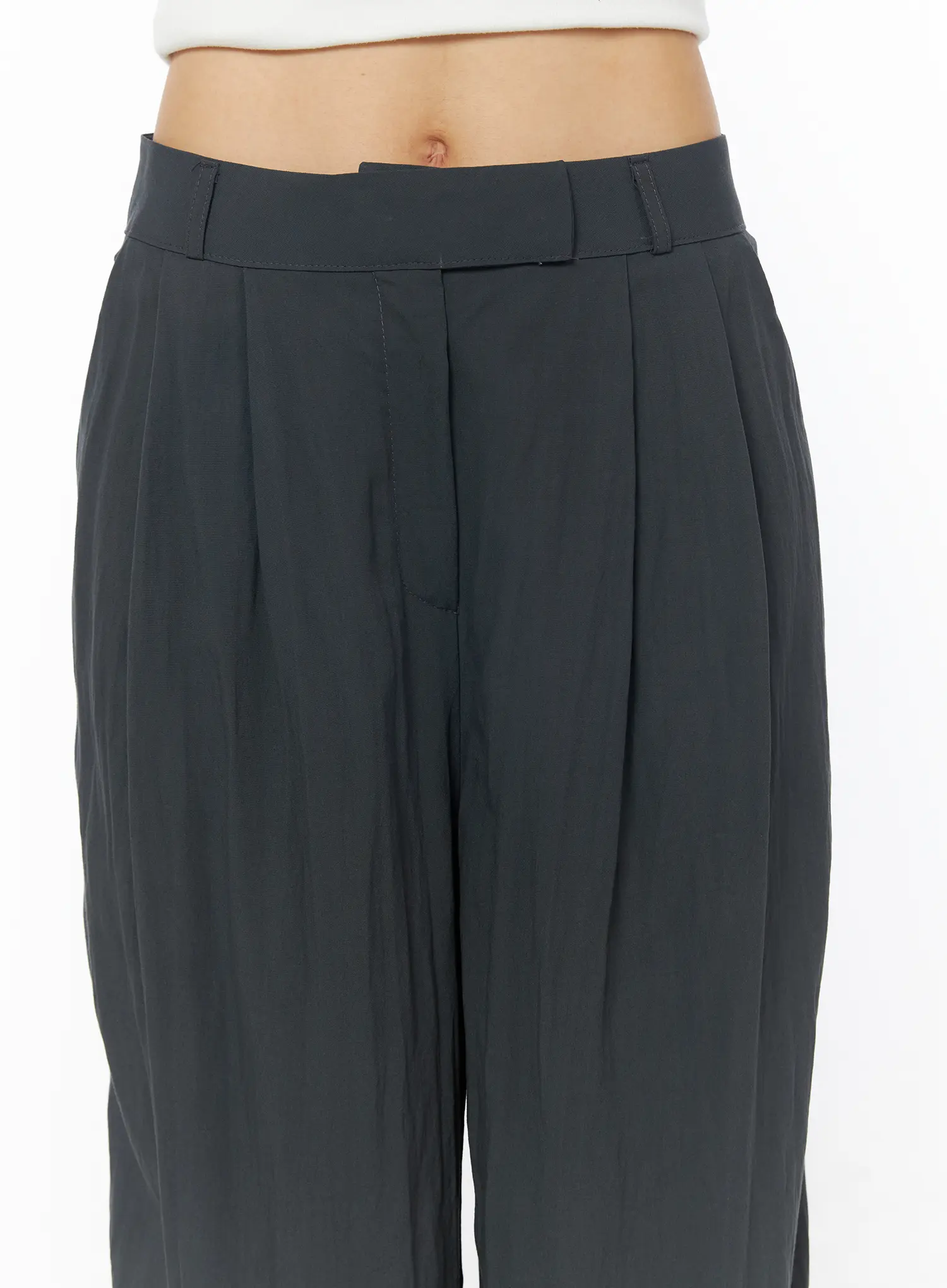 Pin-Tuck Summer Wide Slacks CD805 - Image 8