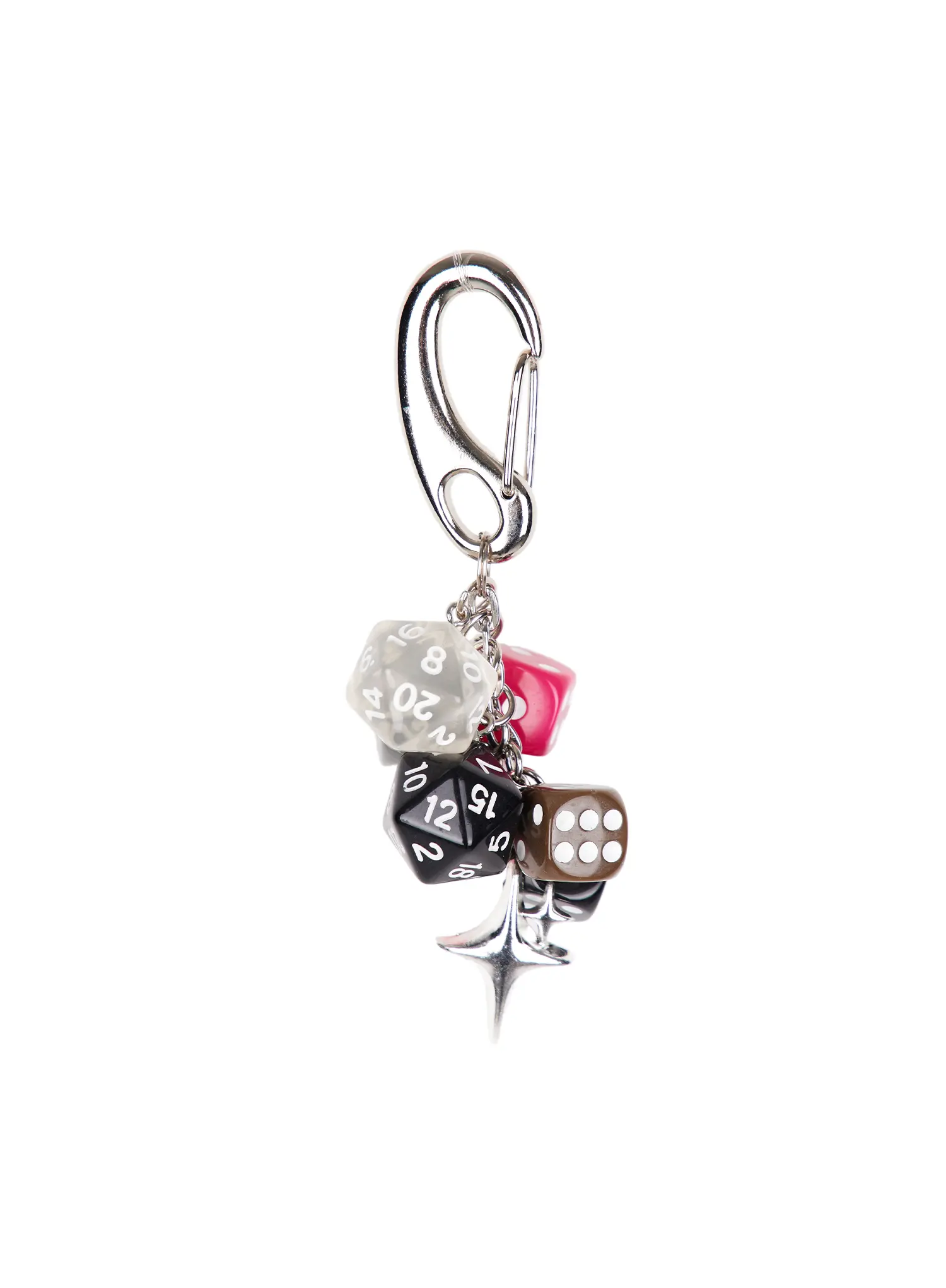 Pink Dice Keychain CY521 - Image 3