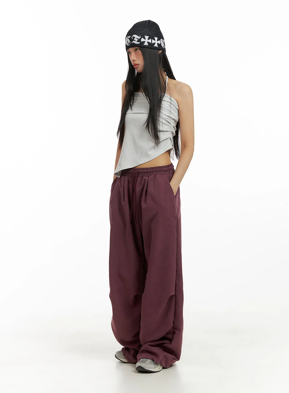 Pintuck Polyester Joggers (Unisex) CA424 - Image 6
