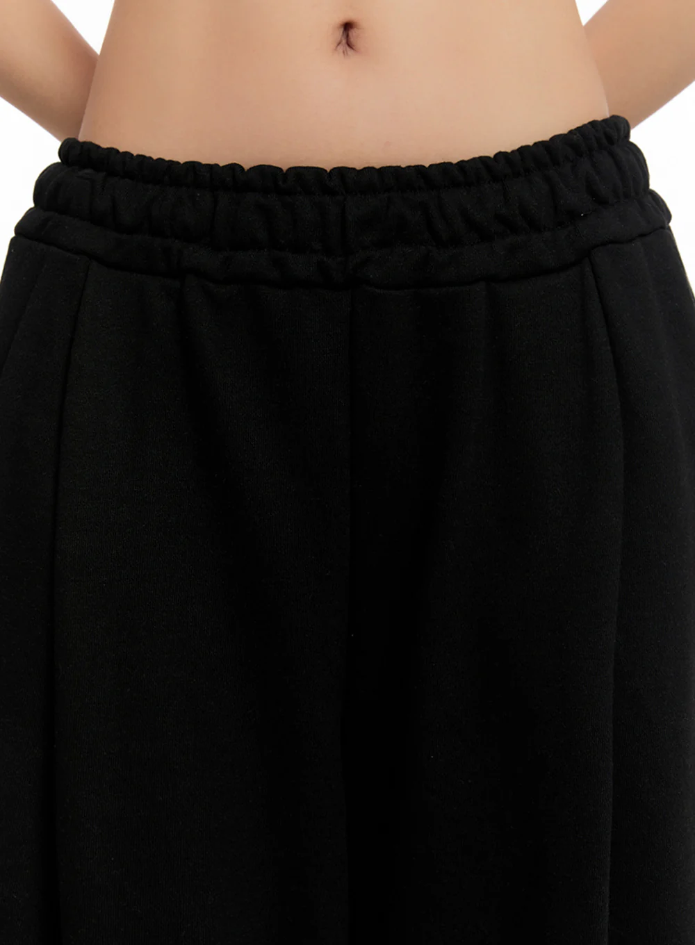 Pintuck Wide-Leg Sweatpants IU509 - Image 3