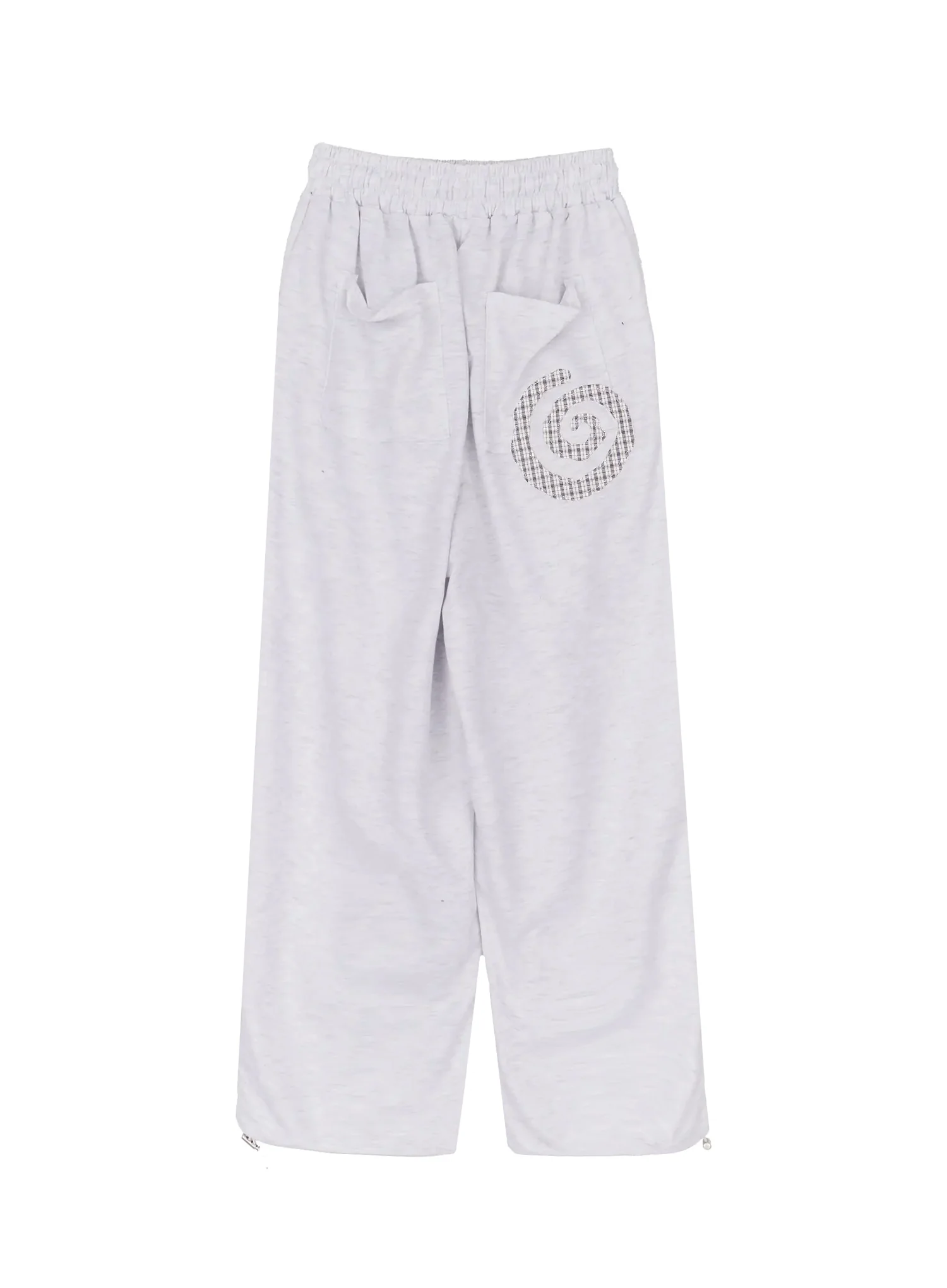 Plaid Spiral Detail Sweatpants IA523 - Image 18