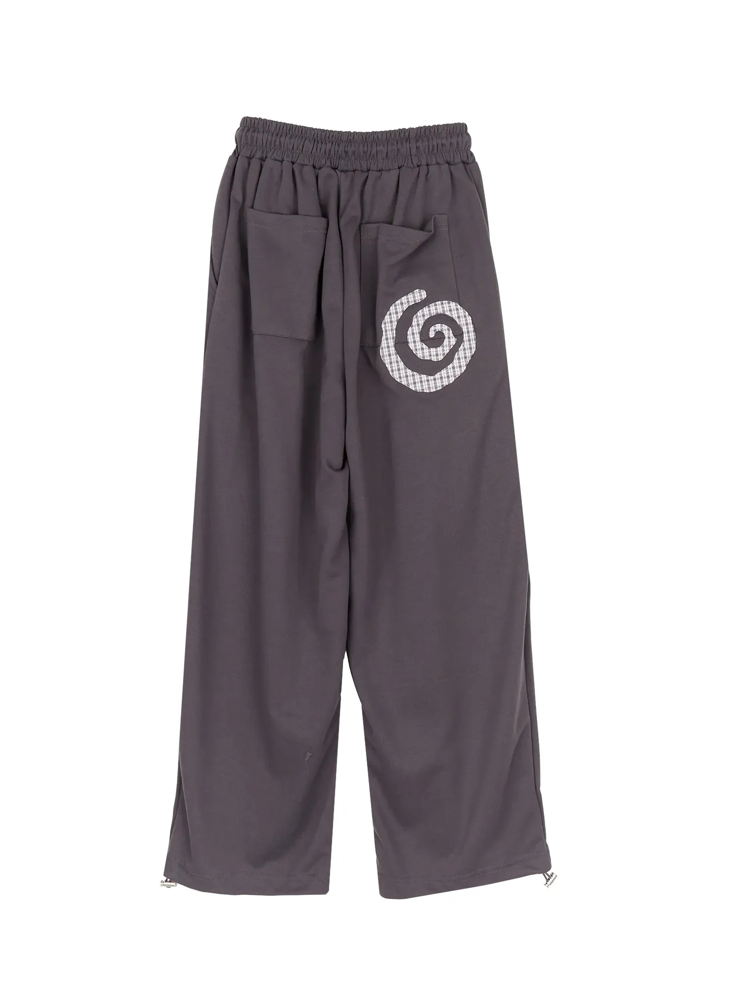 Plaid Spiral Detail Sweatpants IA523 - Image 25