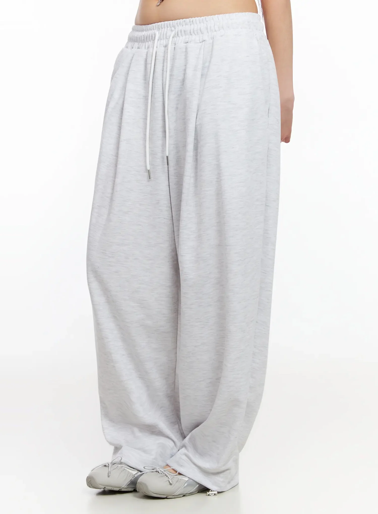 Plaid Spiral Detail Sweatpants IA523 - Image 6