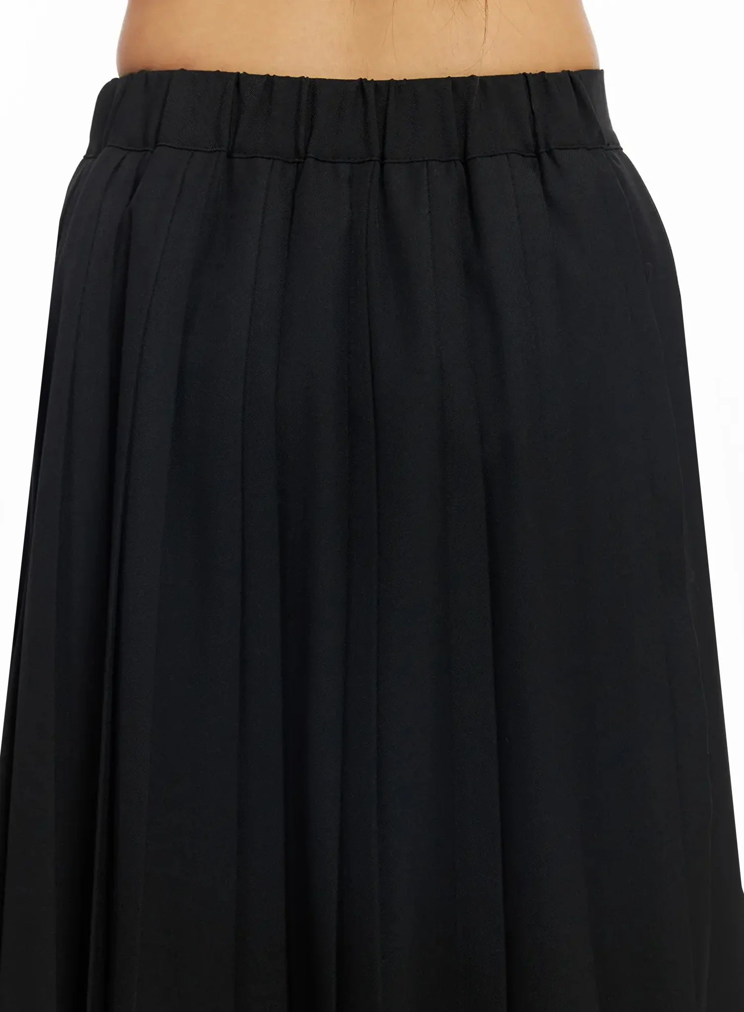 Pleated Midi Skirt IY504 - Image 12