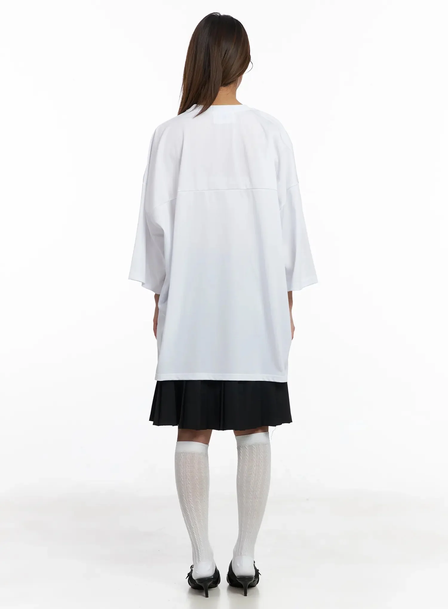 Pleated Midi Skirt IY504 - Image 8