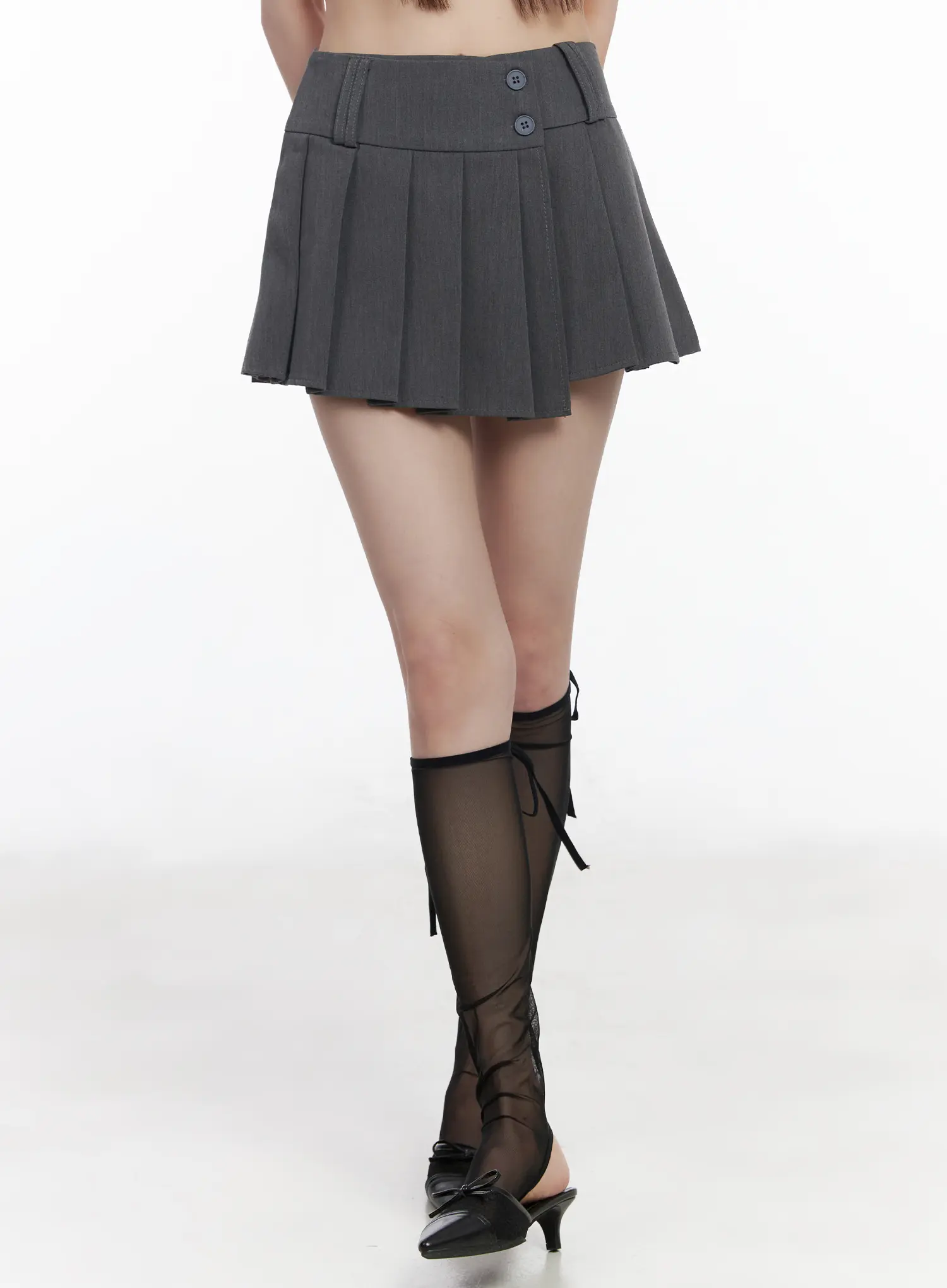 Pleated Mini Skirt CM525