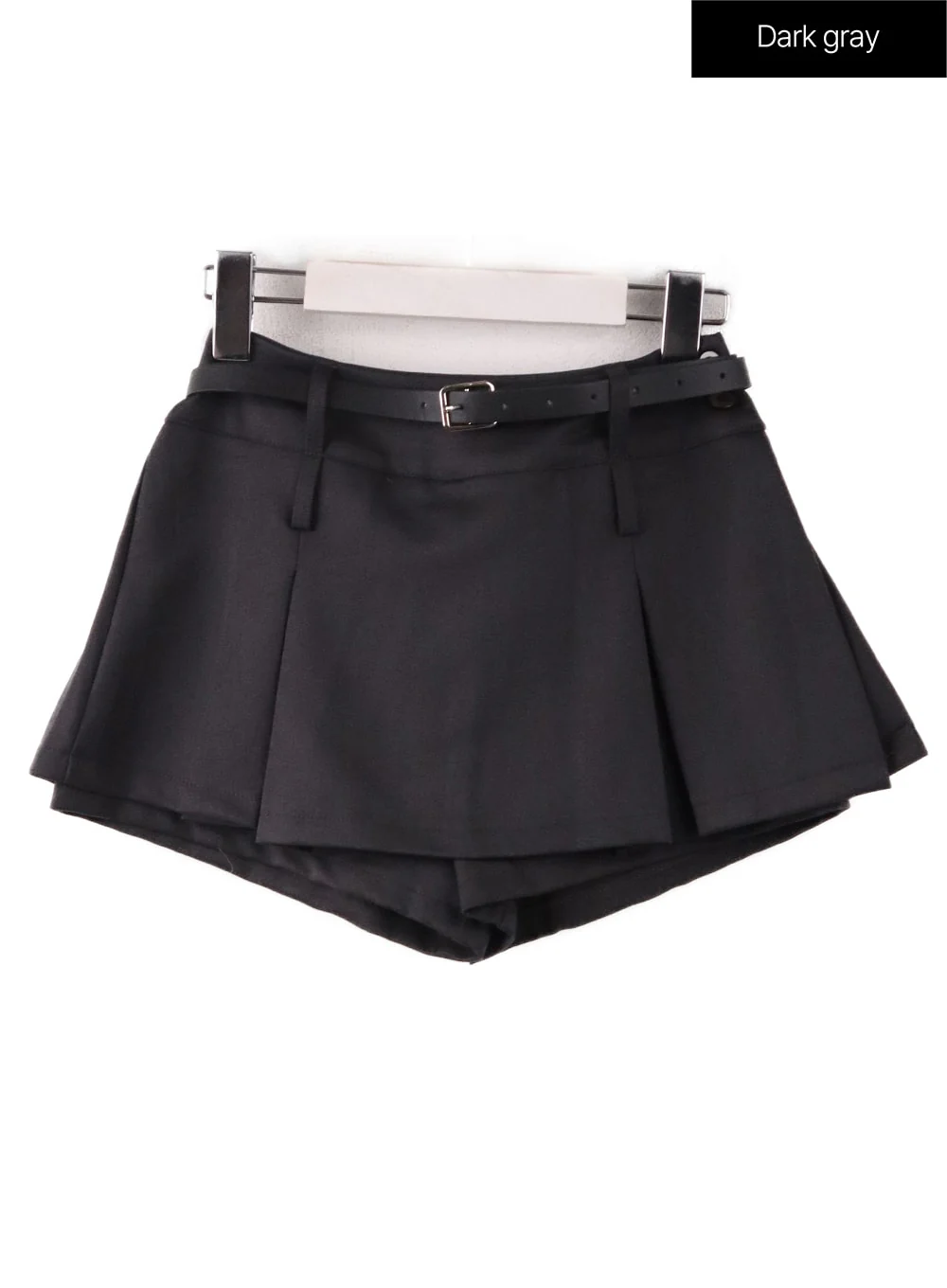 Pleated Mini Skirt with Belt IF408 - Image 9
