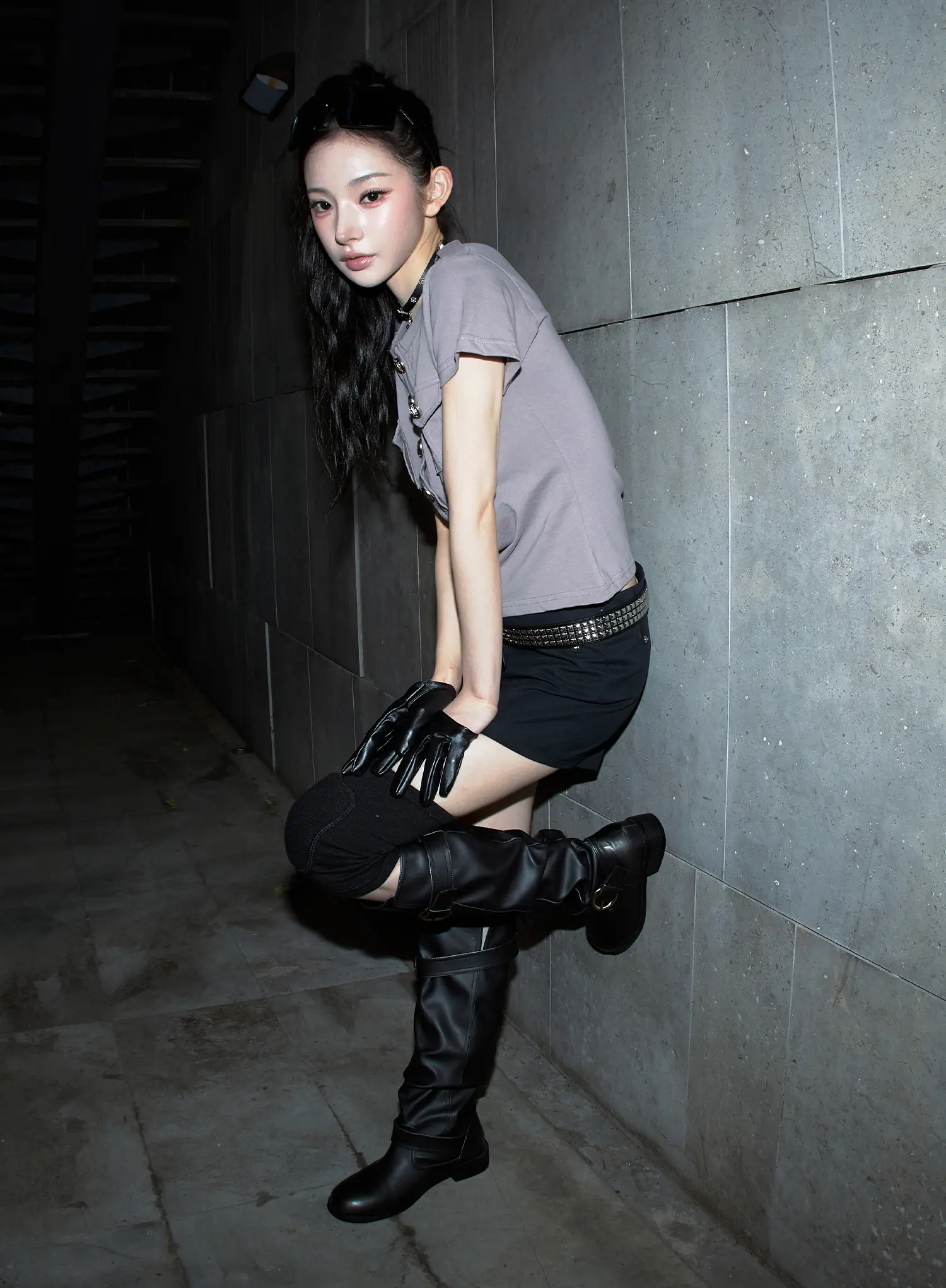 Pocket Detail Short Sleeve Tee CU511 - Image 9