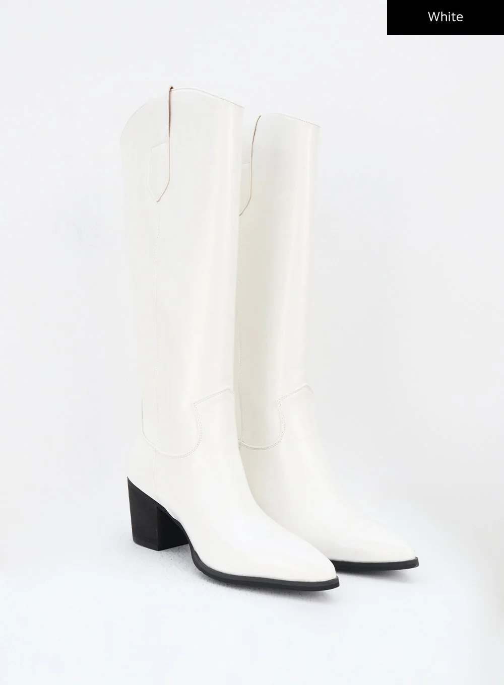 Pointed Toe Knee High Boots BA313 - Image 11