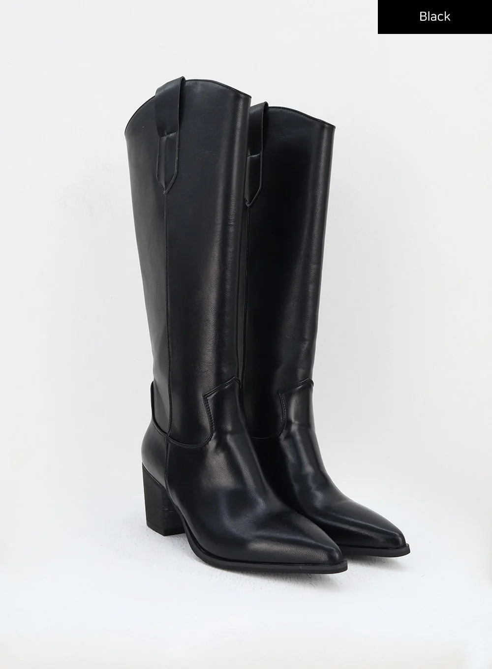 Pointed Toe Knee High Boots BA313 - Image 12