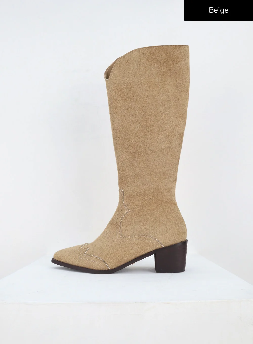 Pointed Toe Knee High Boots CA321 - Image 10