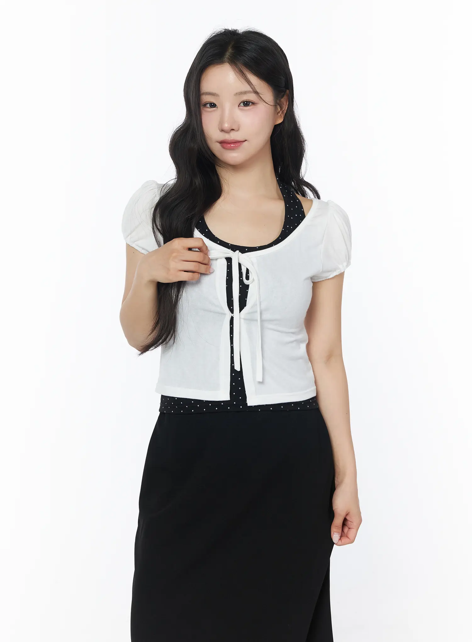 Polka Dot Halter Layered Set CD805 - Image 14
