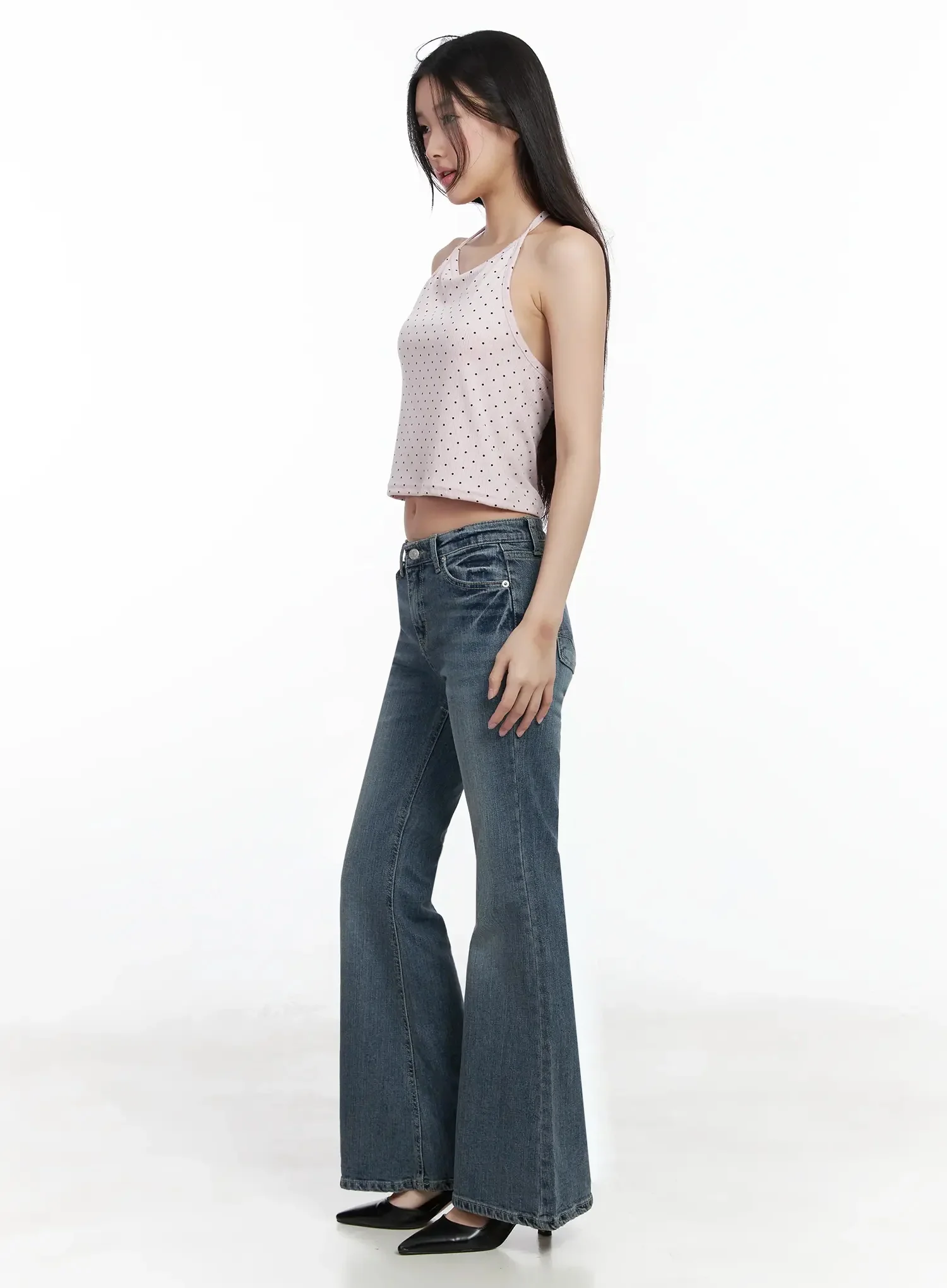 Polka Dot Halter Neck Top IM503 - Image 10