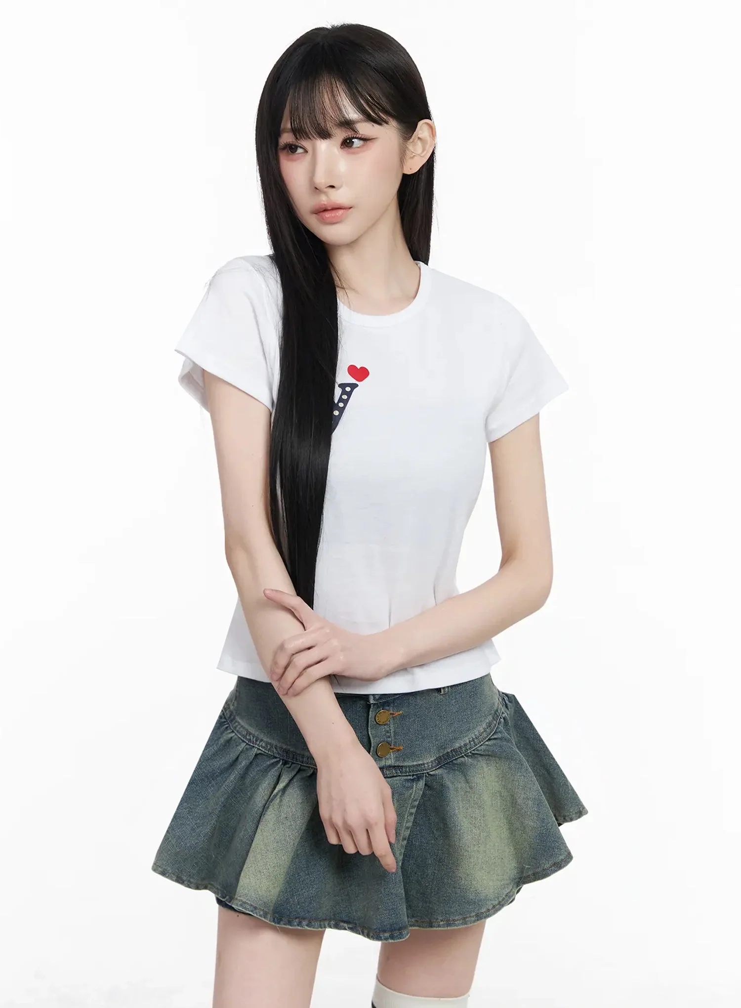 Polka Dot Love T-Shirt IU509 - Image 7