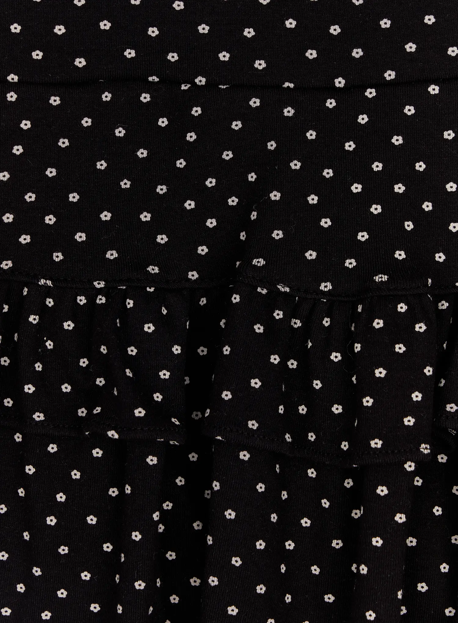 Polka Dot Ruffle Mini Skirt CA508 - Image 10