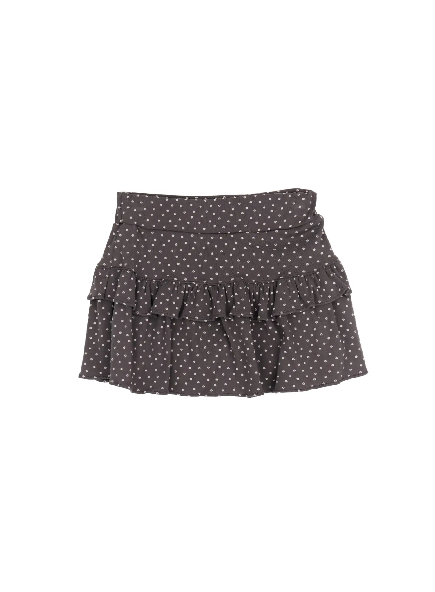 Polka Dot Ruffle Mini Skirt CA508 - Image 11