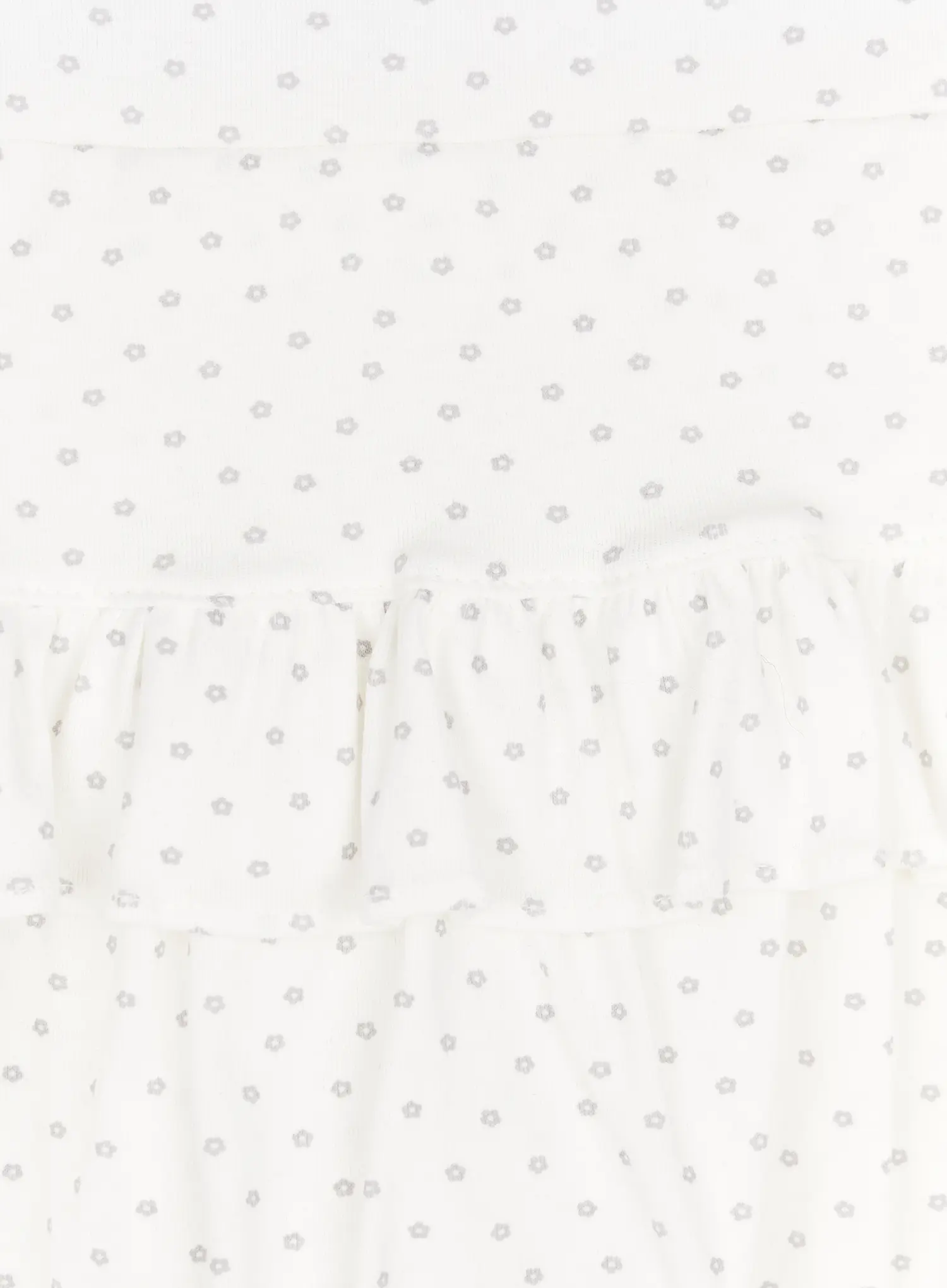 Polka Dot Ruffle Mini Skirt CA508 - Image 14