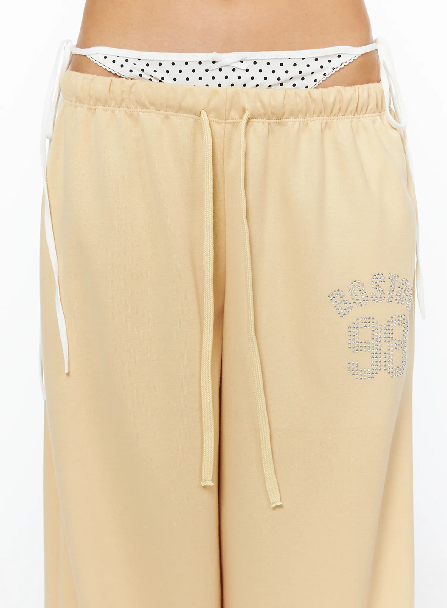 Polka Dot Sagging Sweatpants CU517 - Image 3