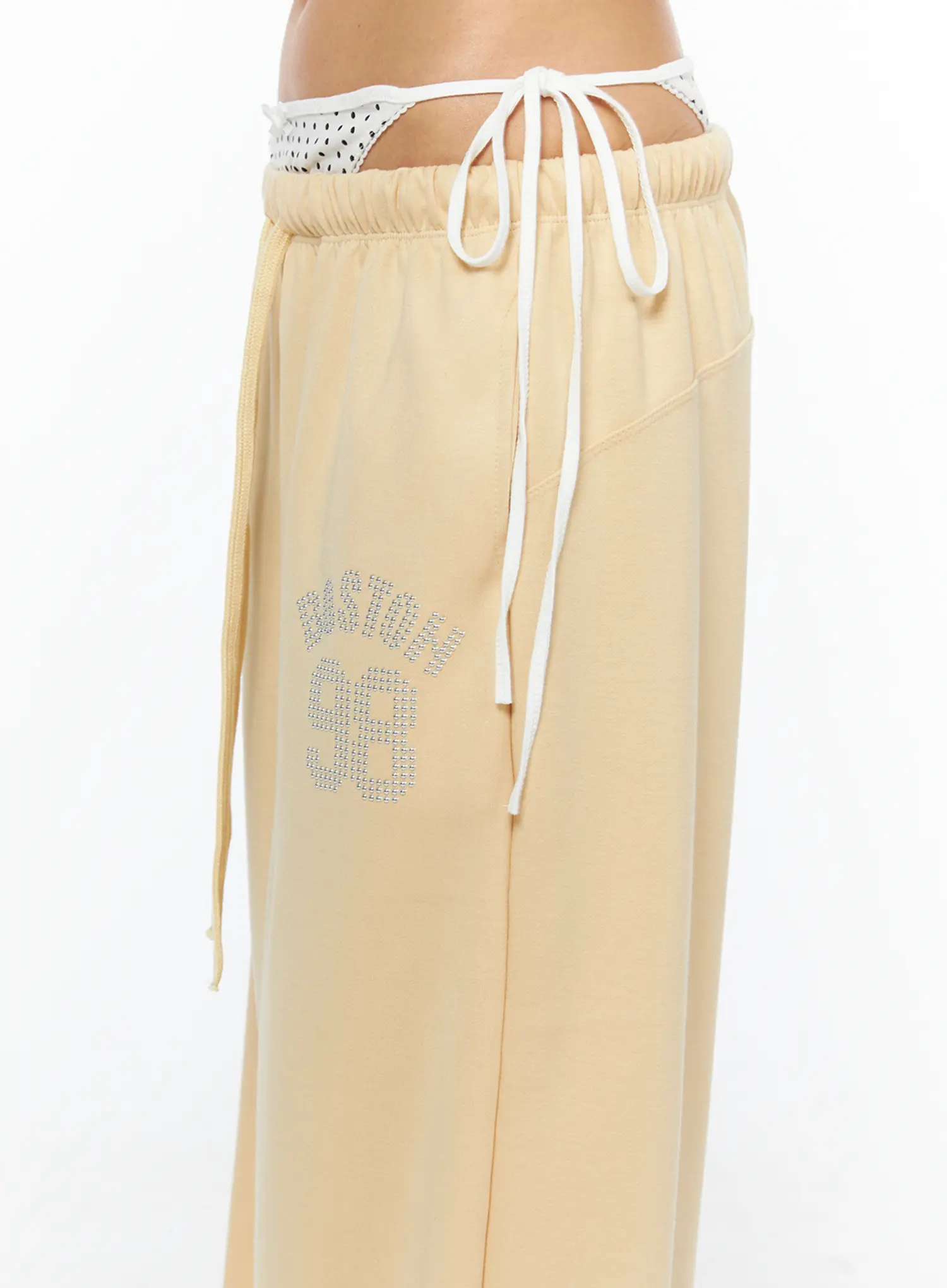 Polka Dot Sagging Sweatpants CU517 - Image 4