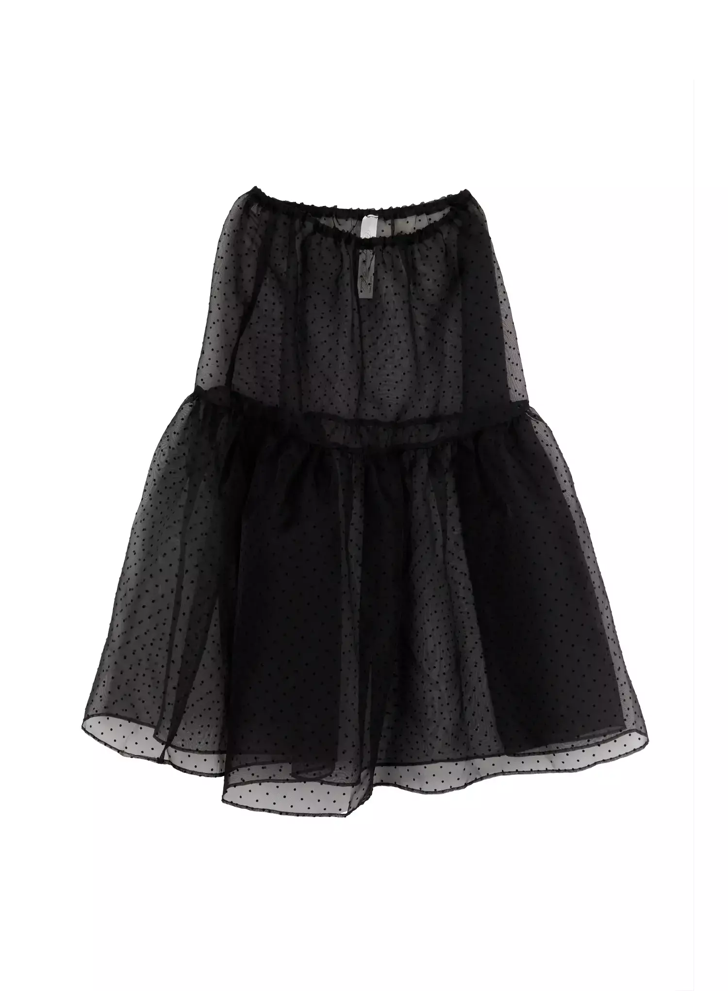 Polka Dot Sheer Midi Skirt IM504 - Image 16