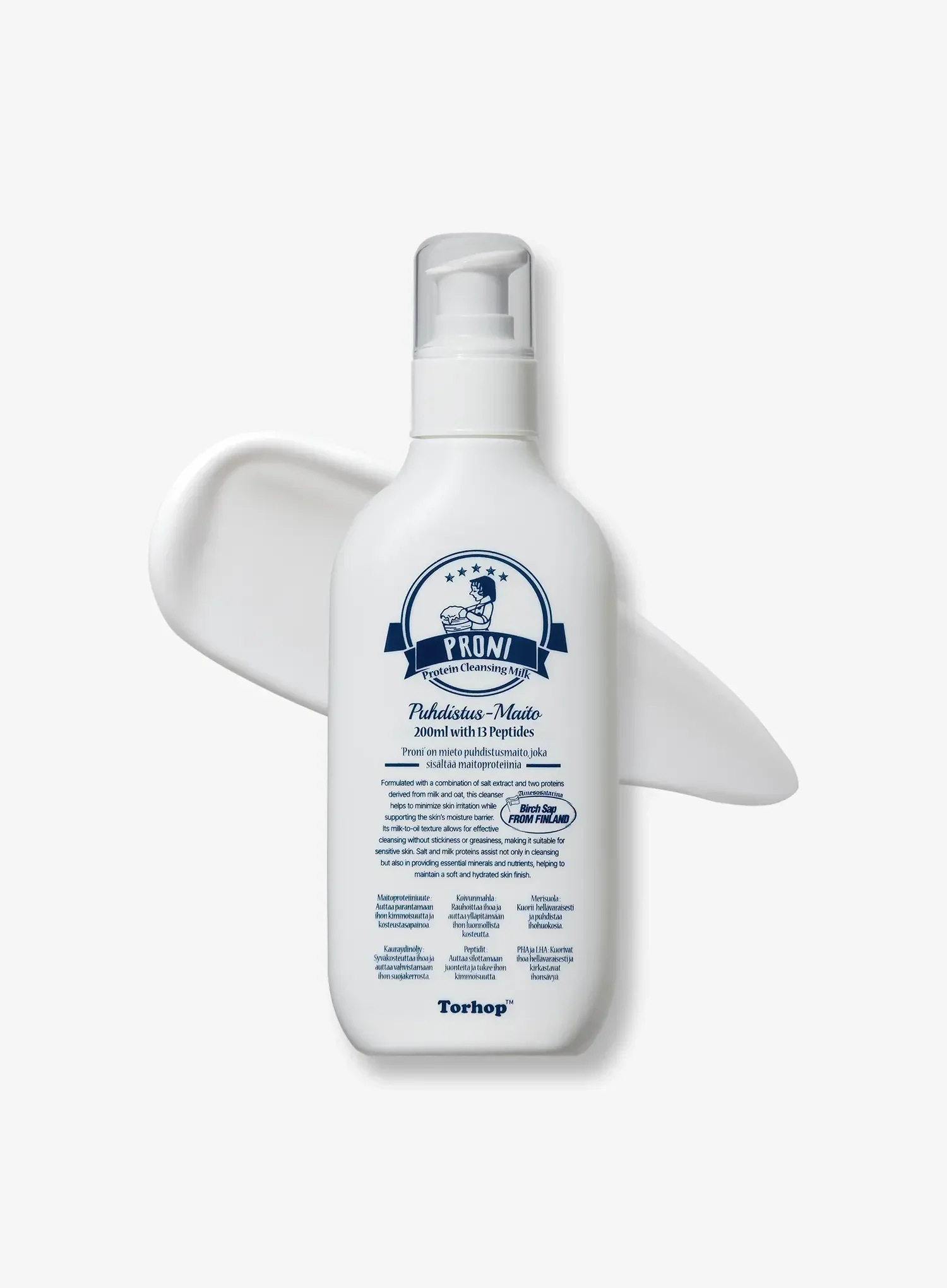 Proni Salt Peptide Cleansing Milk Oil (200ml)