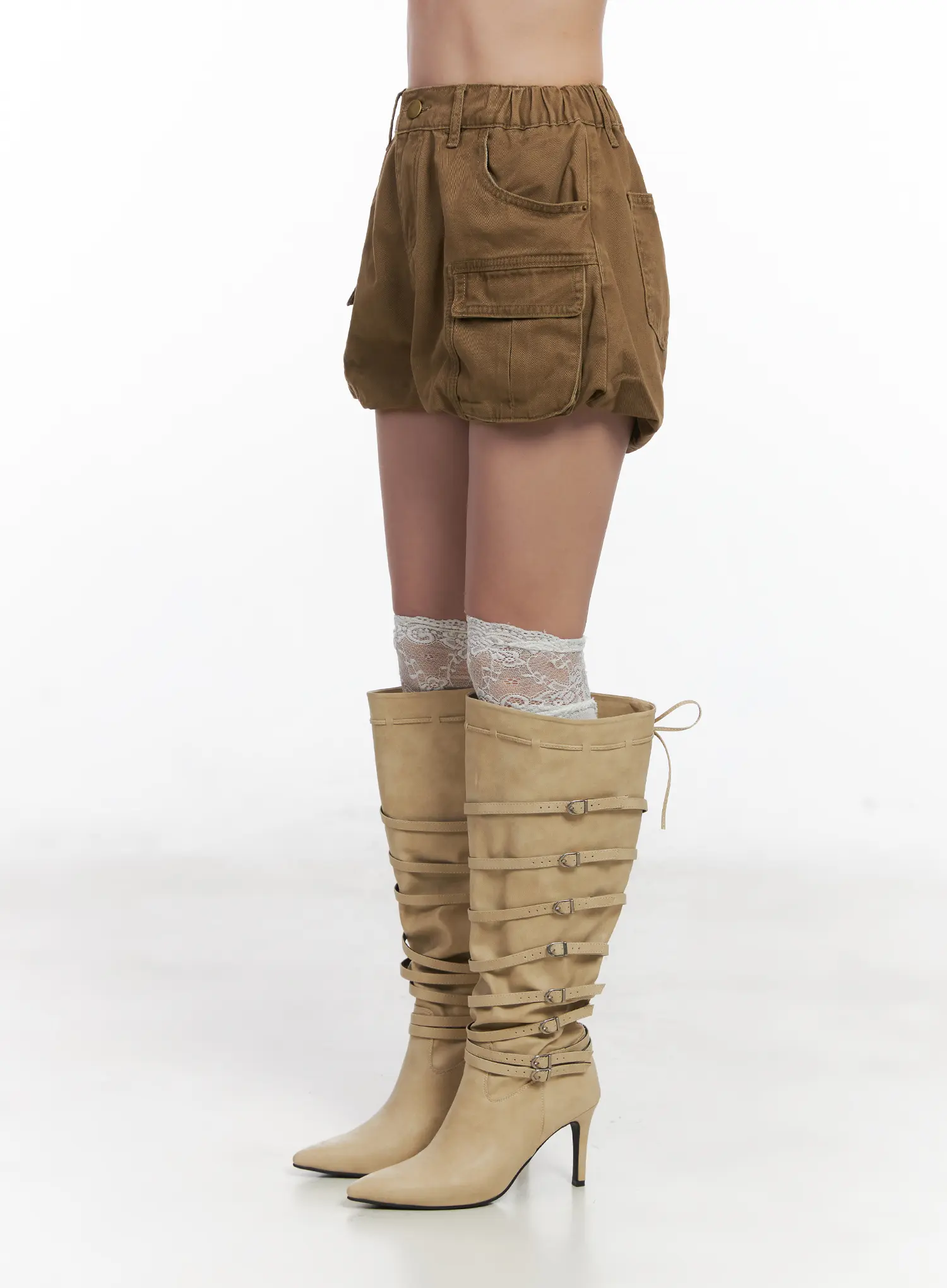 Pumpkin Cargo Shorts CN528 - Image 3