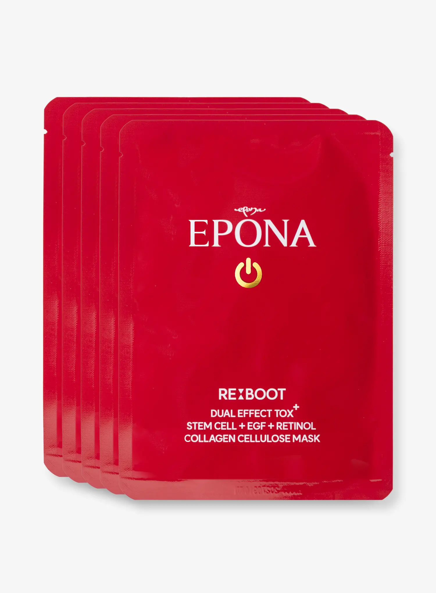 Reboot Dual Effect Tox Collagen Cellulose Mask Set (30ml*5ea)