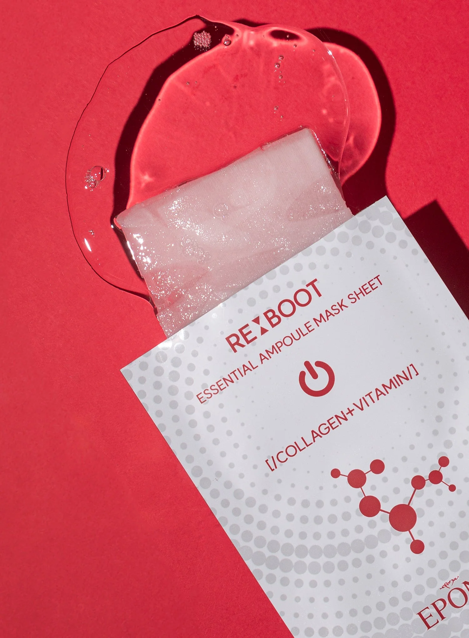Reboot Essential Ampoule Mask Sheet Set - Collagen Plus Vitamin (23ml*10ea) - Image 3