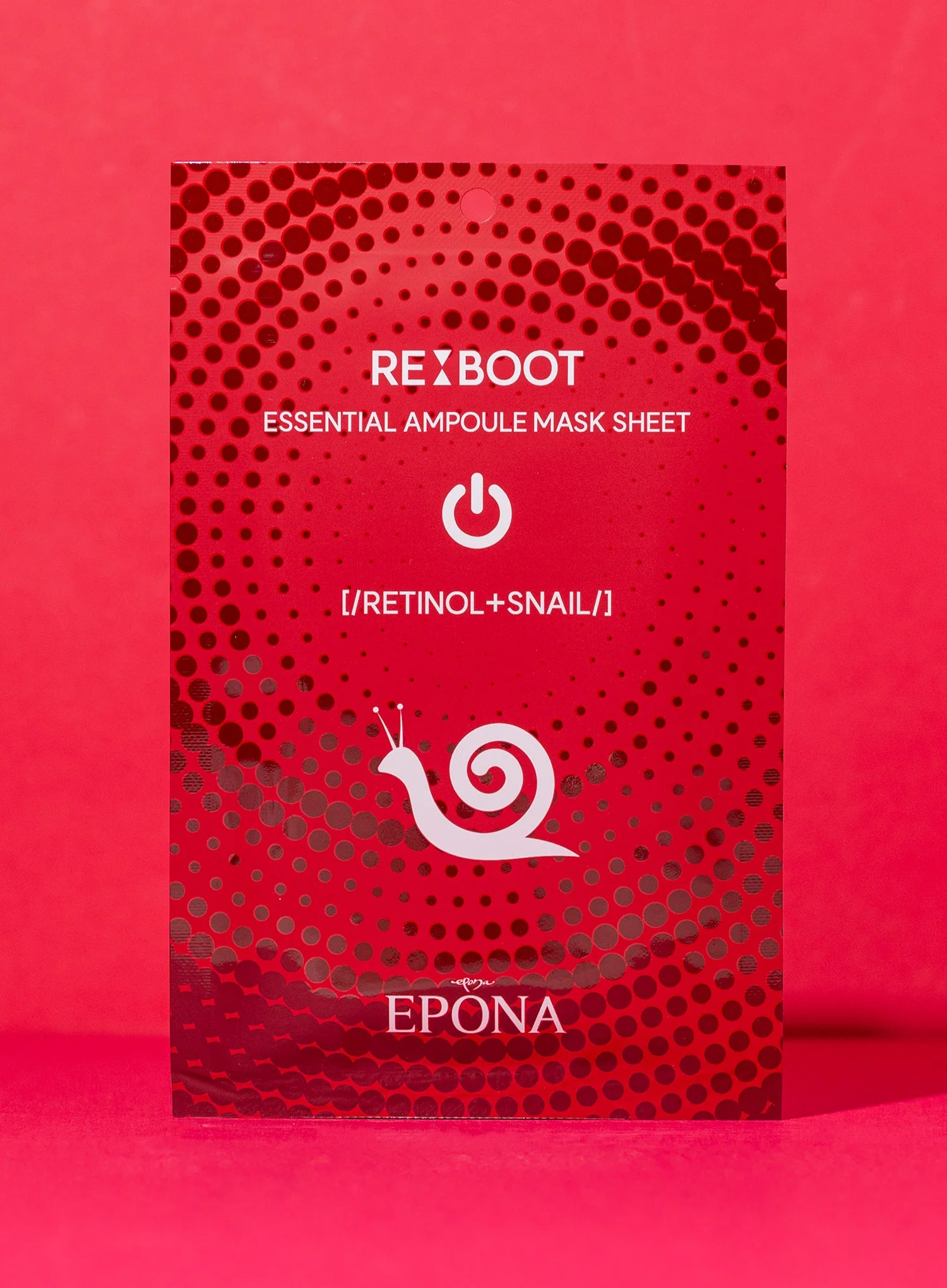 Reboot Essential Ampoule Mask Sheet Set - Retinol Plus Snail (23ml*10ea) - Image 4
