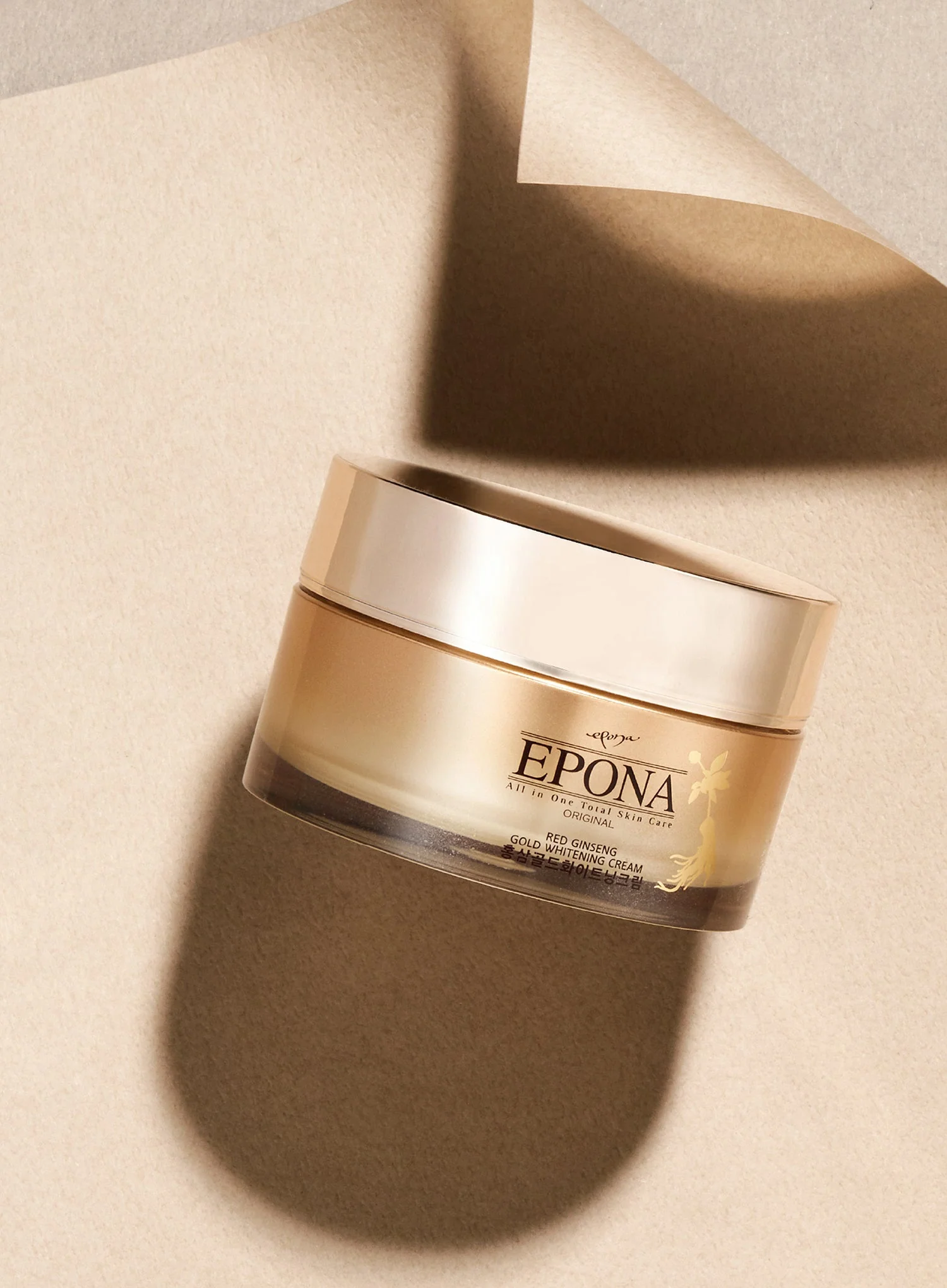 Red Ginseng Gold Whitening Cream (50ml) - Image 2
