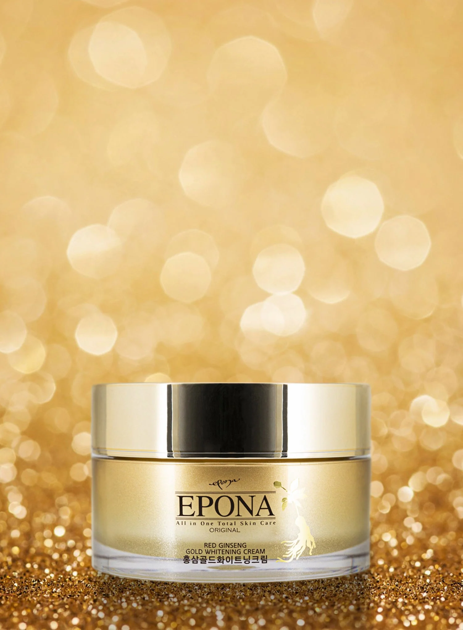 Red Ginseng Gold Whitening Cream (50ml) - Image 4
