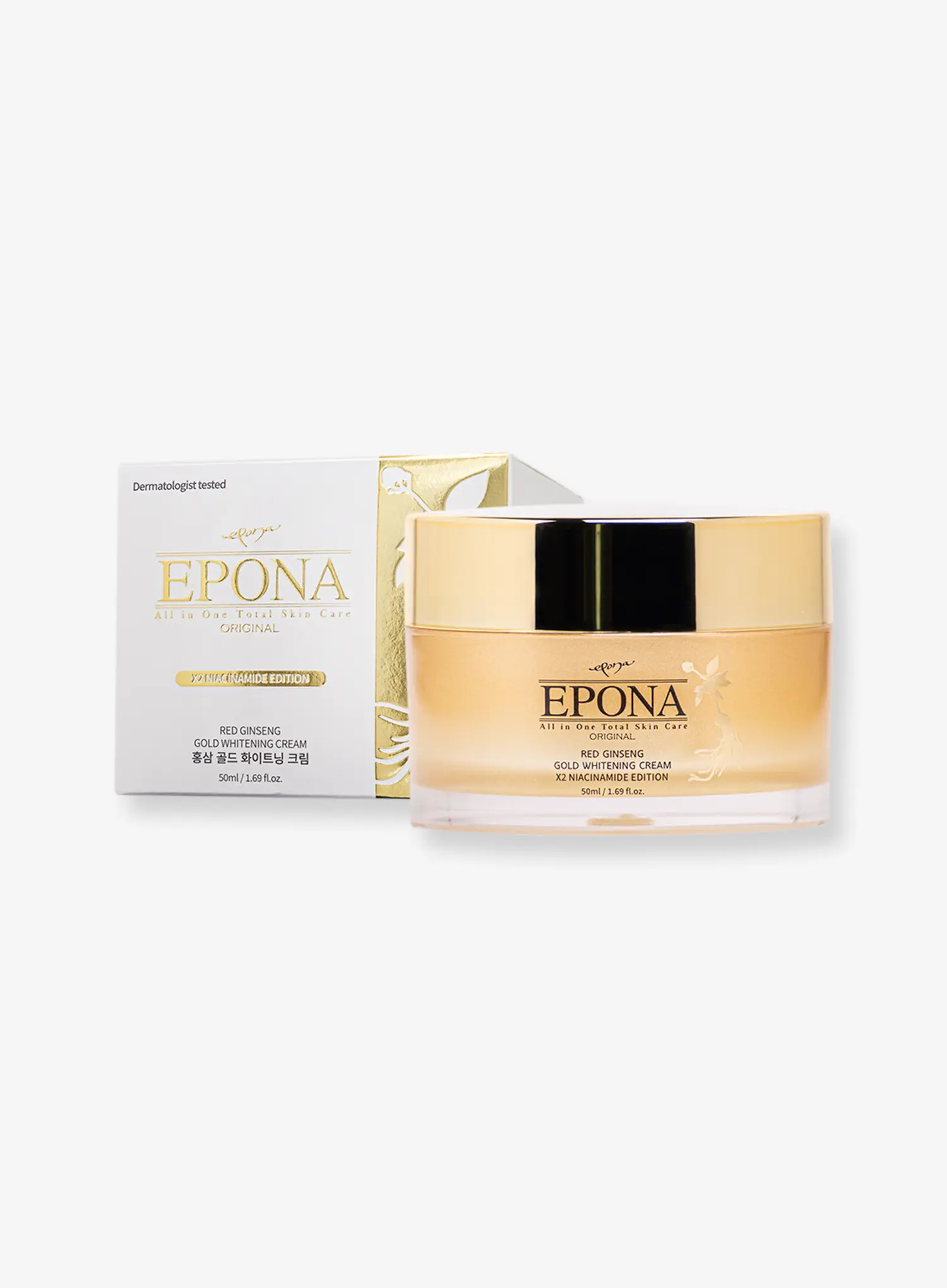 Red Ginseng Gold Whitening Cream (50ml) - Image 5