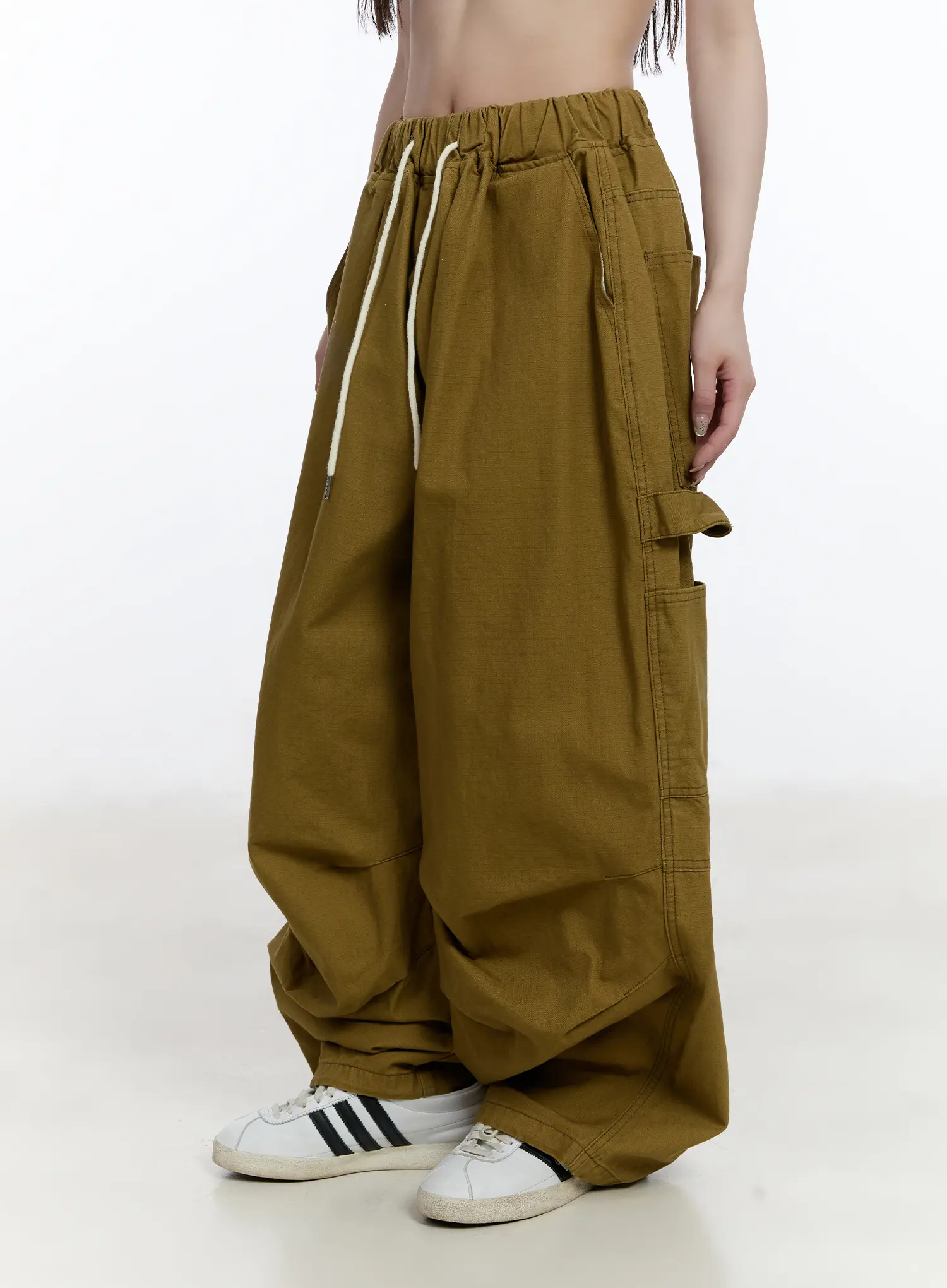 Relaxed-Fit Baggy Carpenter Pants CA501 - Image 3