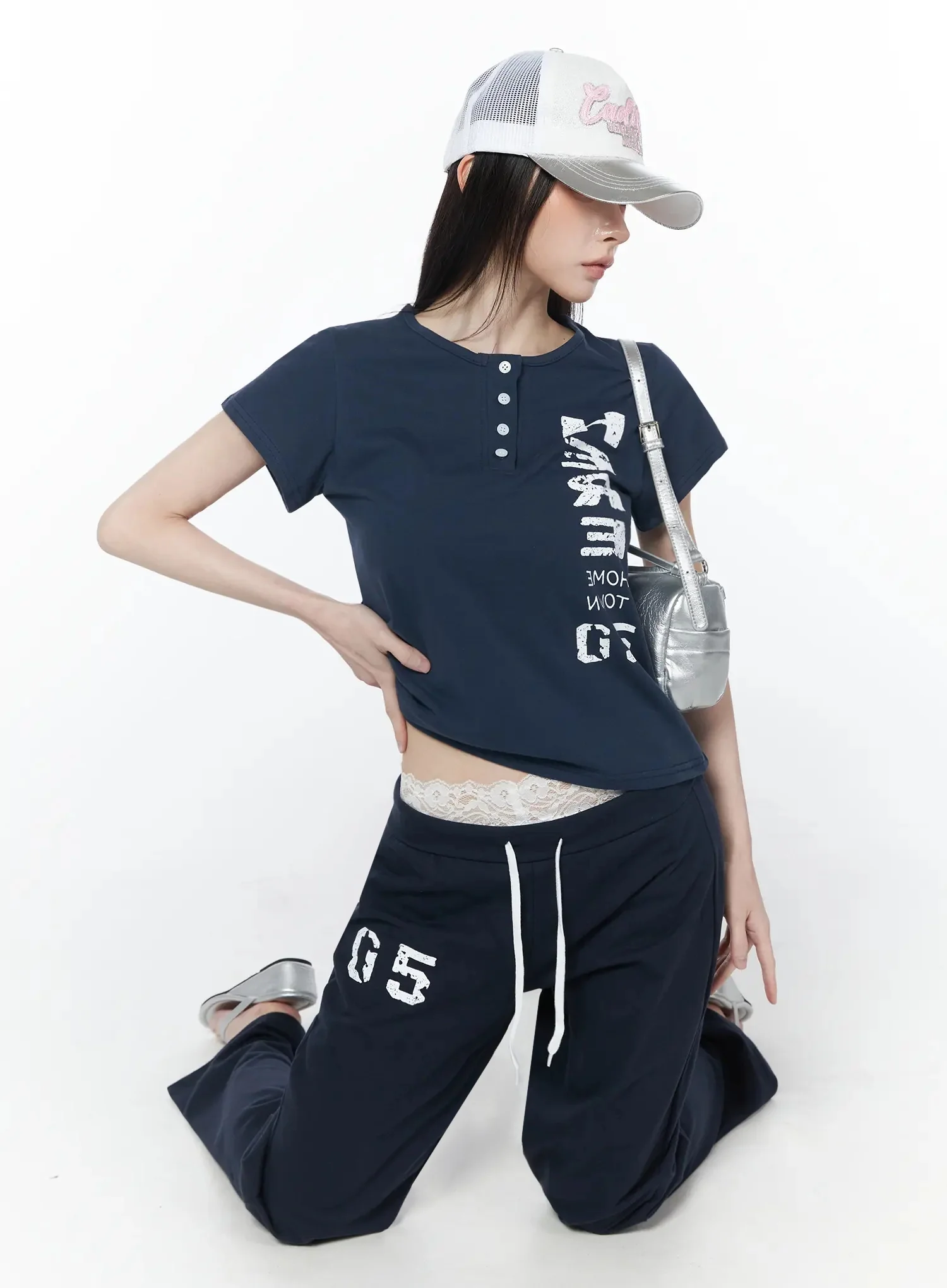 Relaxed-Fit Graphic Sweatpants IU512 - Image 12